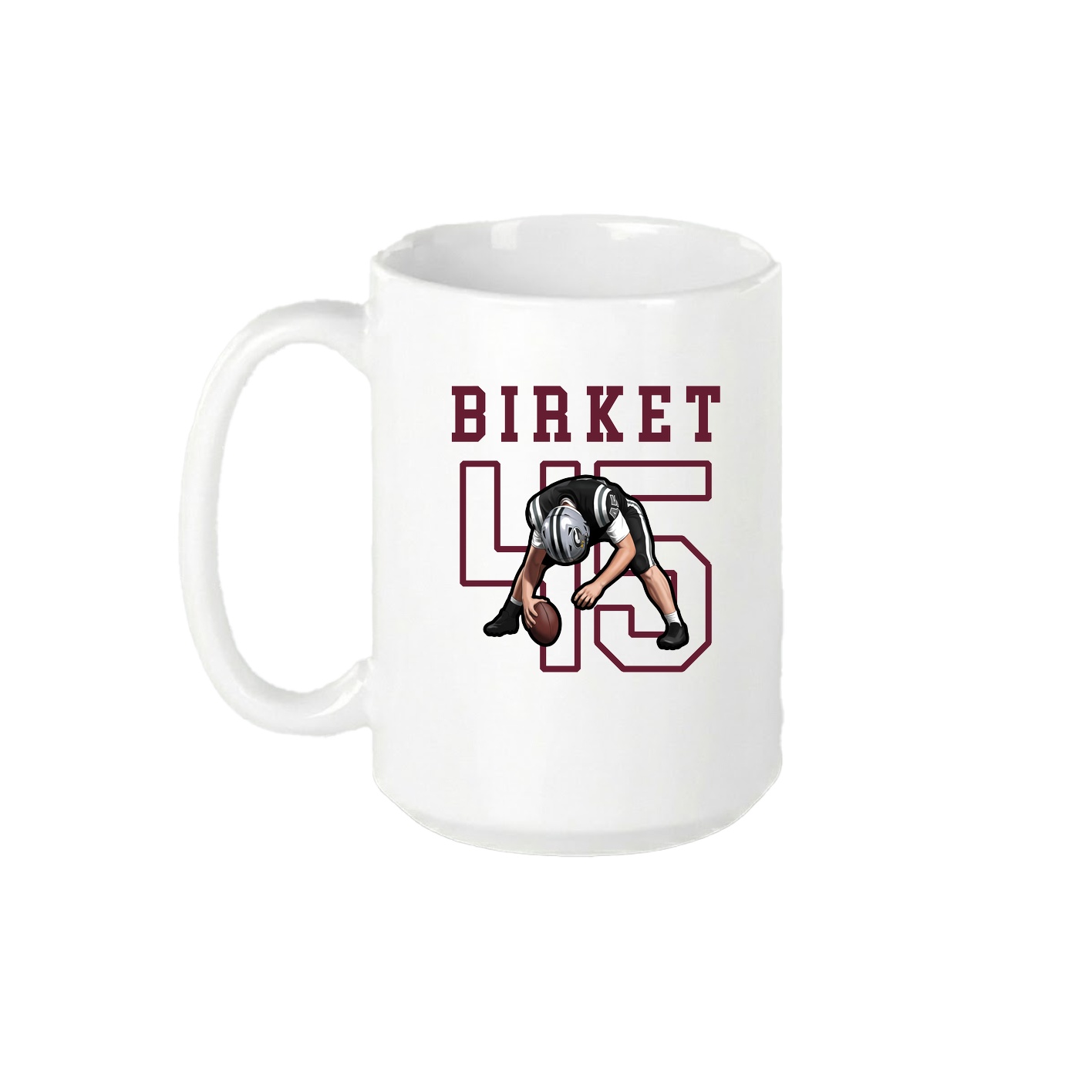 15oz Coffee Mug — Shirsey in White