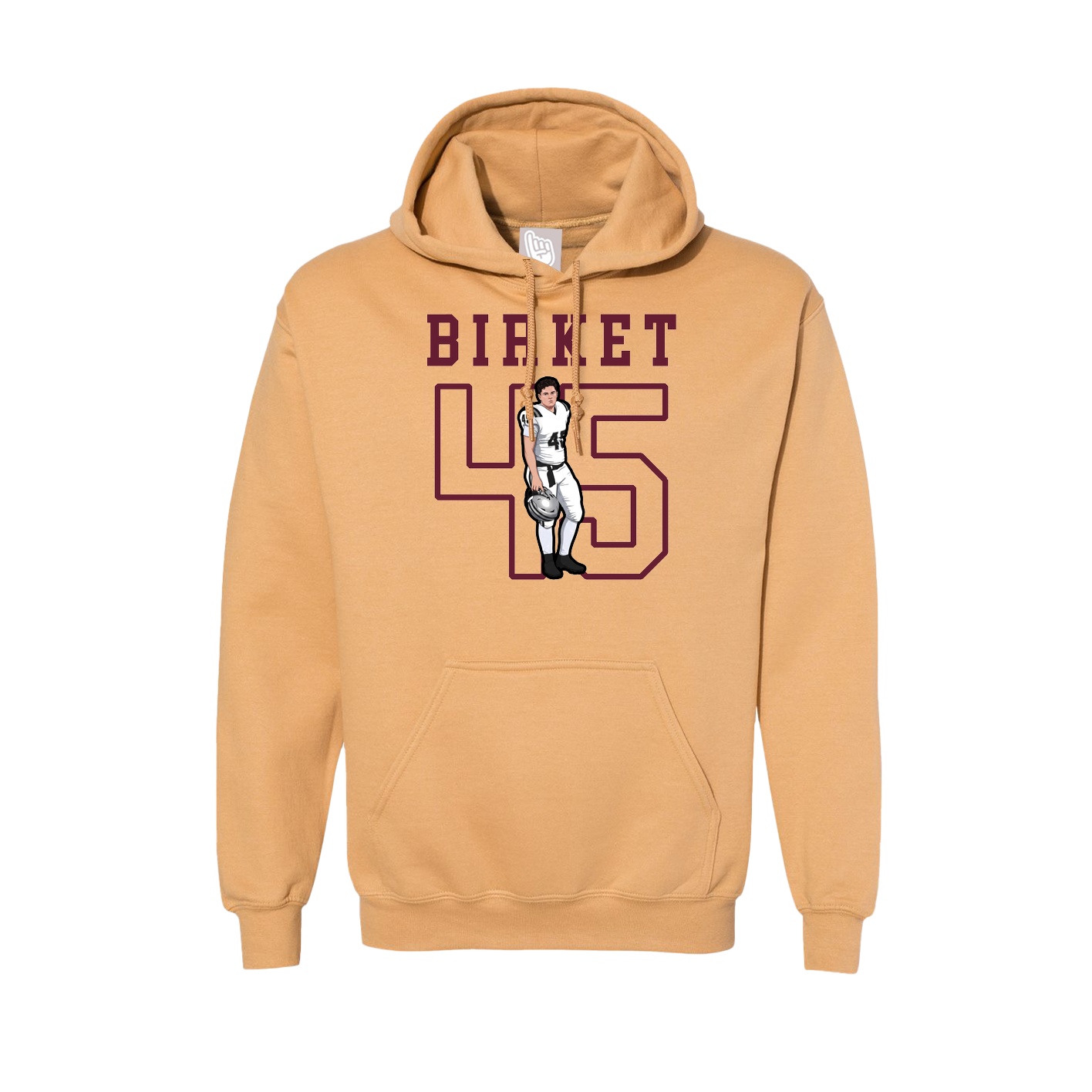 Hoodie — Shirsey in Vegas Gold