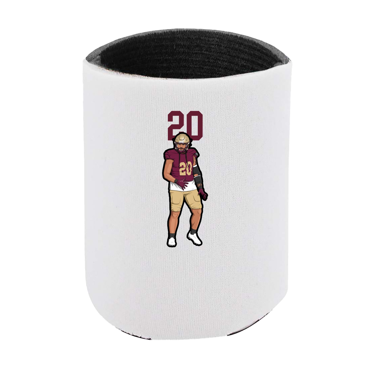 Can Holder — Number Top in White