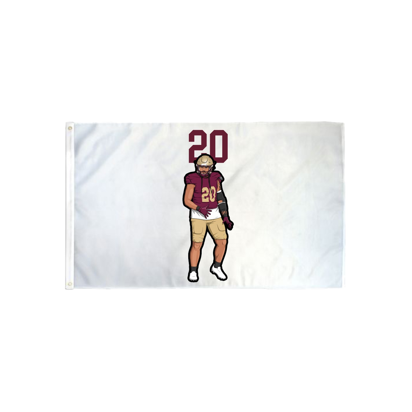 3x5 Flag — Number Top in Classic