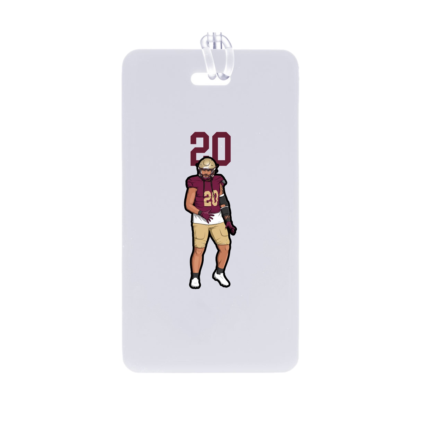 Bag Tag — Number Top in Classic