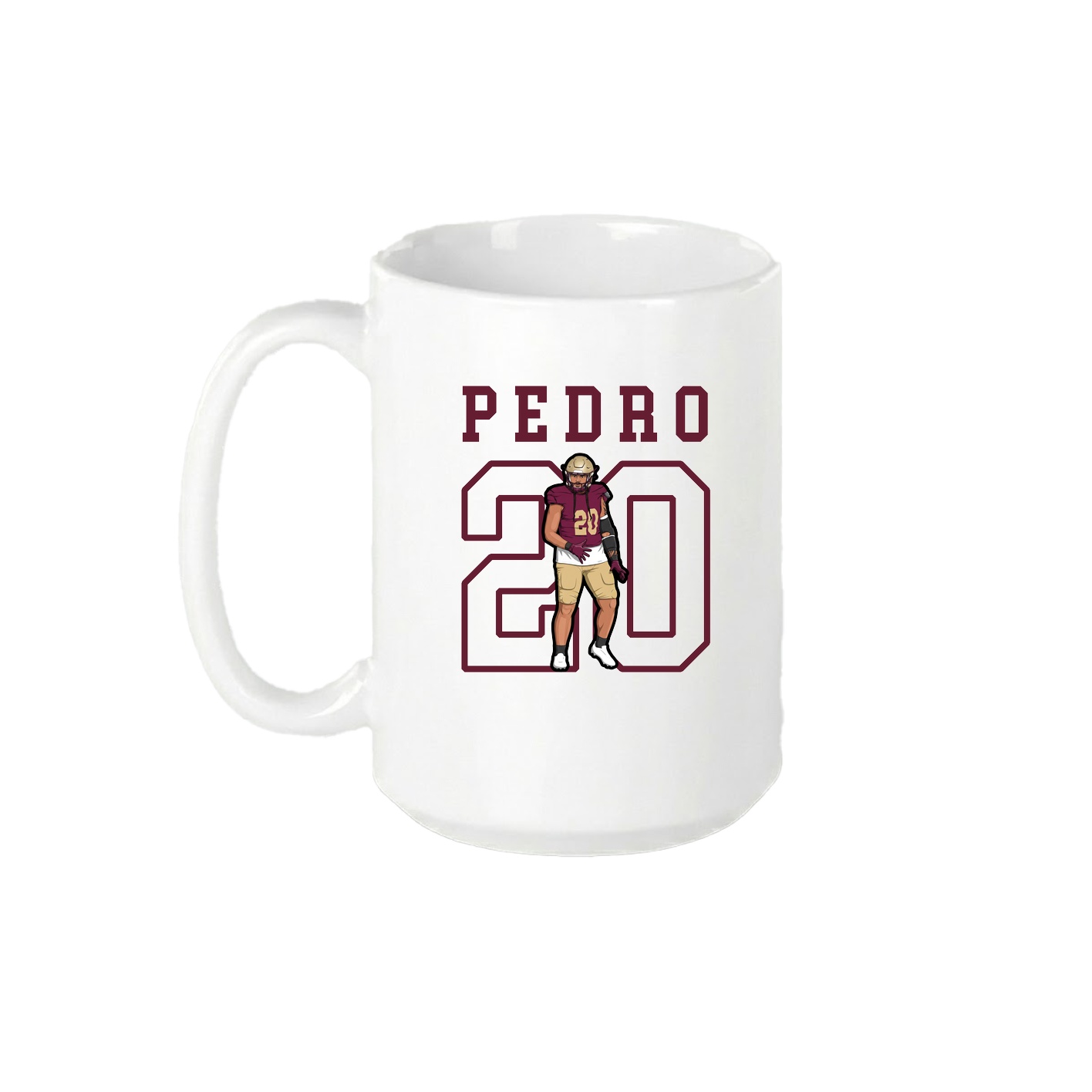 15oz Coffee Mug — Shirsey in White