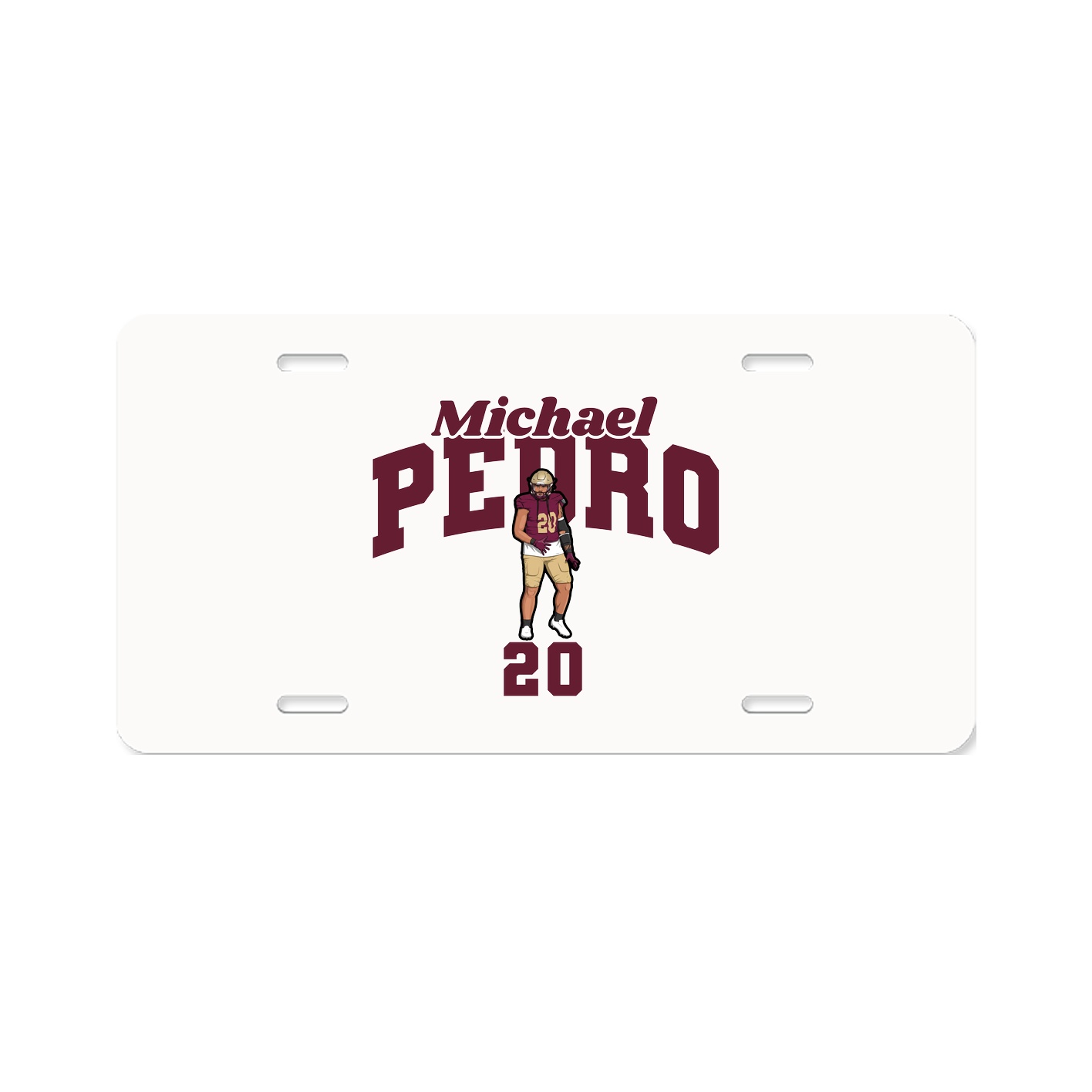 License Plate — Signature Arch in Classic
