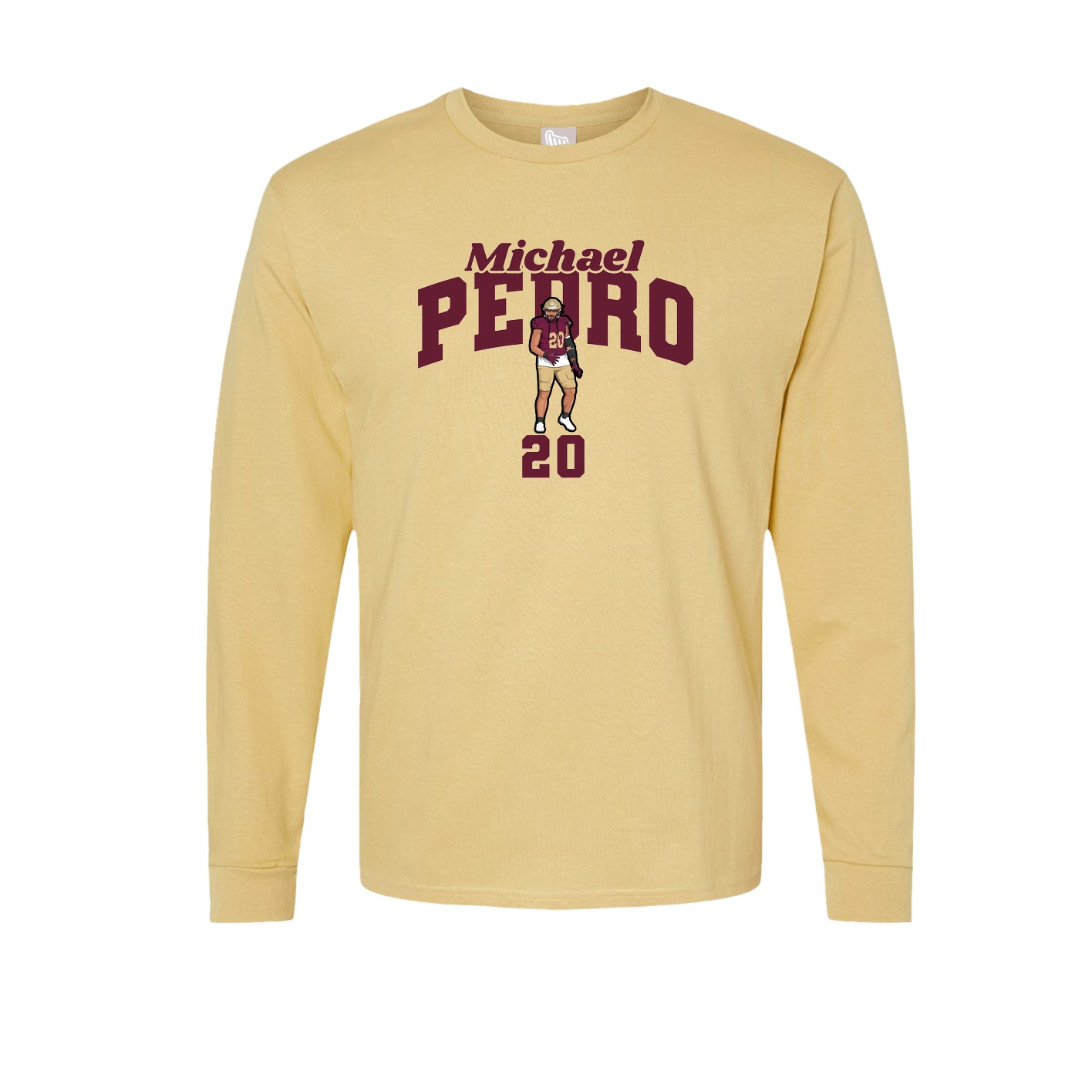 Long Sleeve Tee — Signature Arch in Vegas Gold