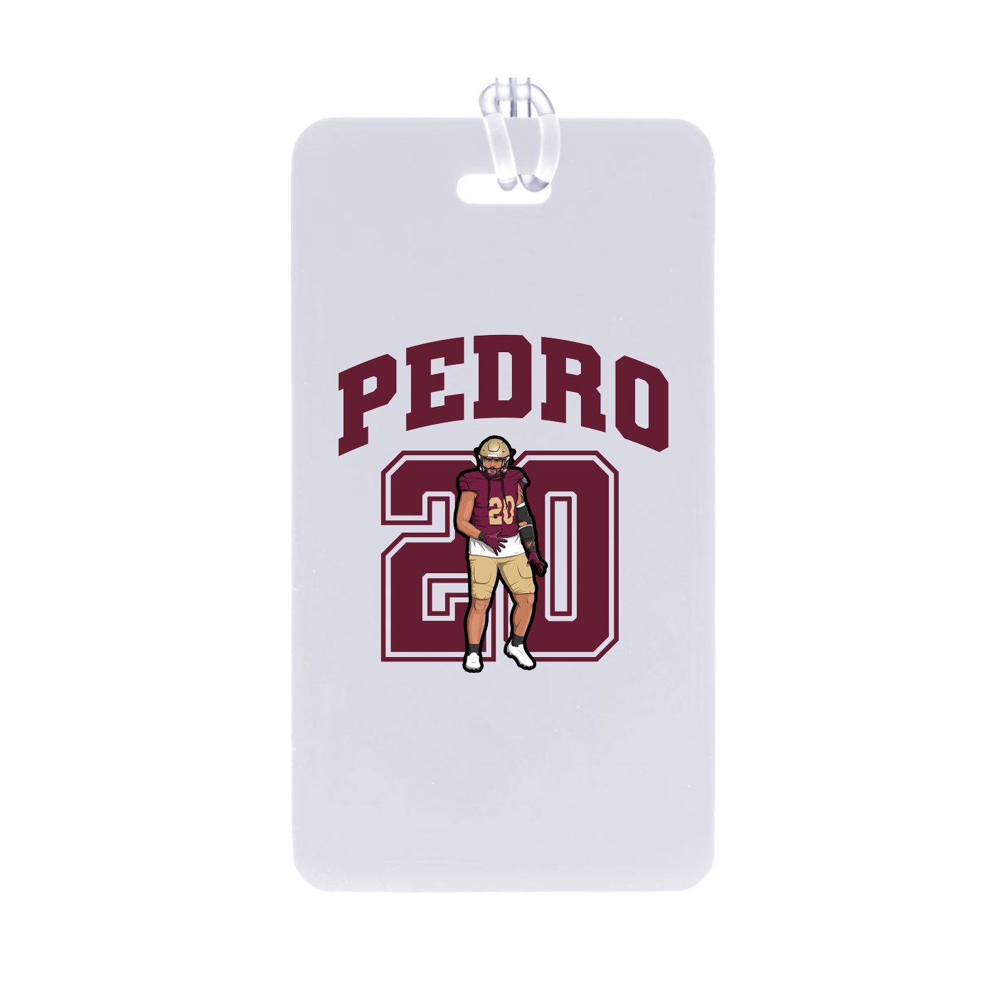 Bag Tag — Number in Classic
