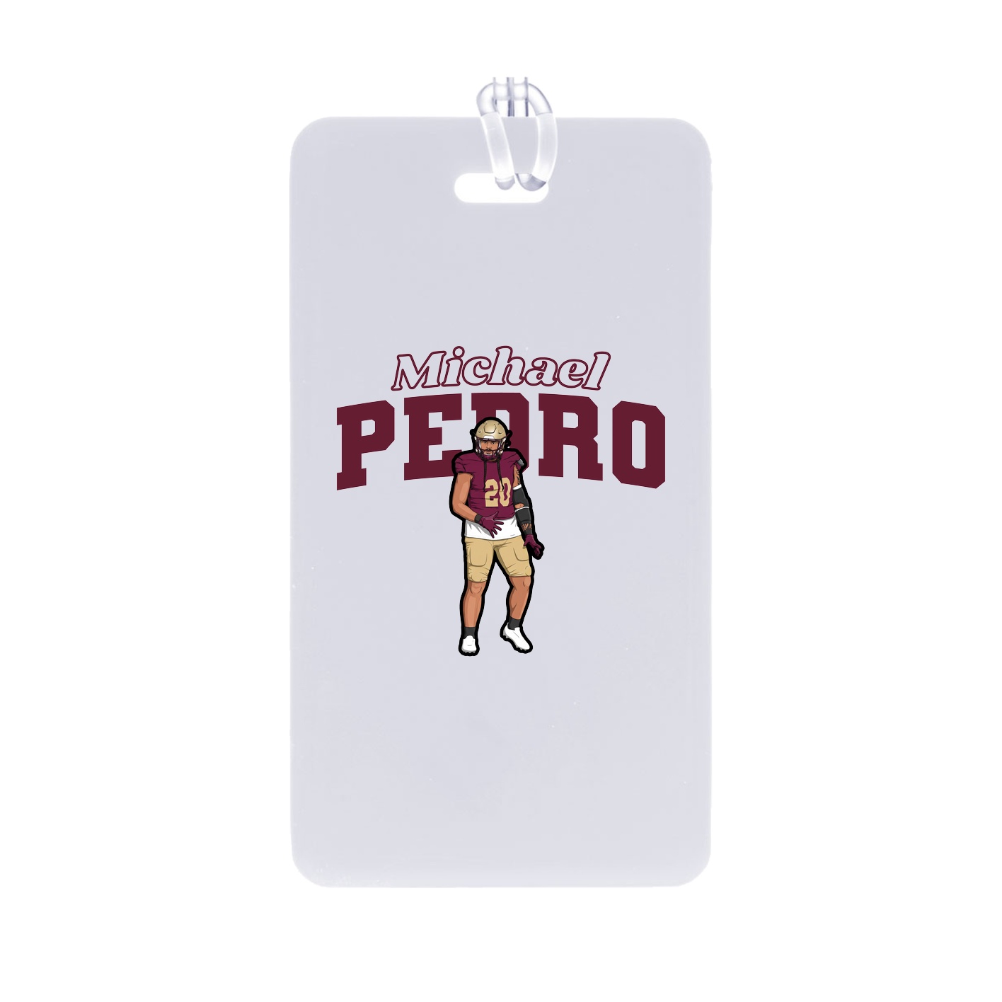 Bag Tag — Name Arch in Classic