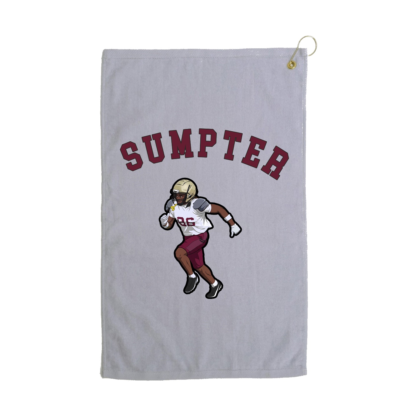 Golf Towel — Shirsey Arch in Grey