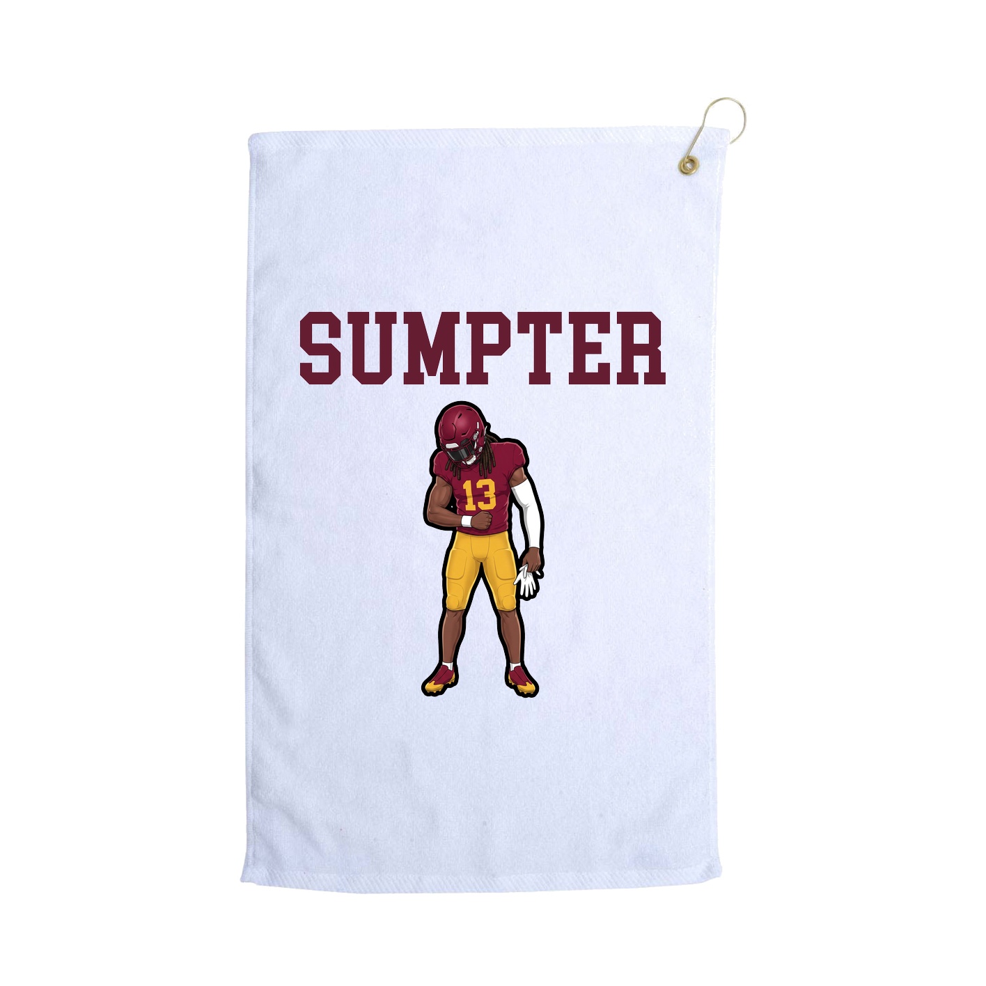 Golf Towel — Shirsey in White