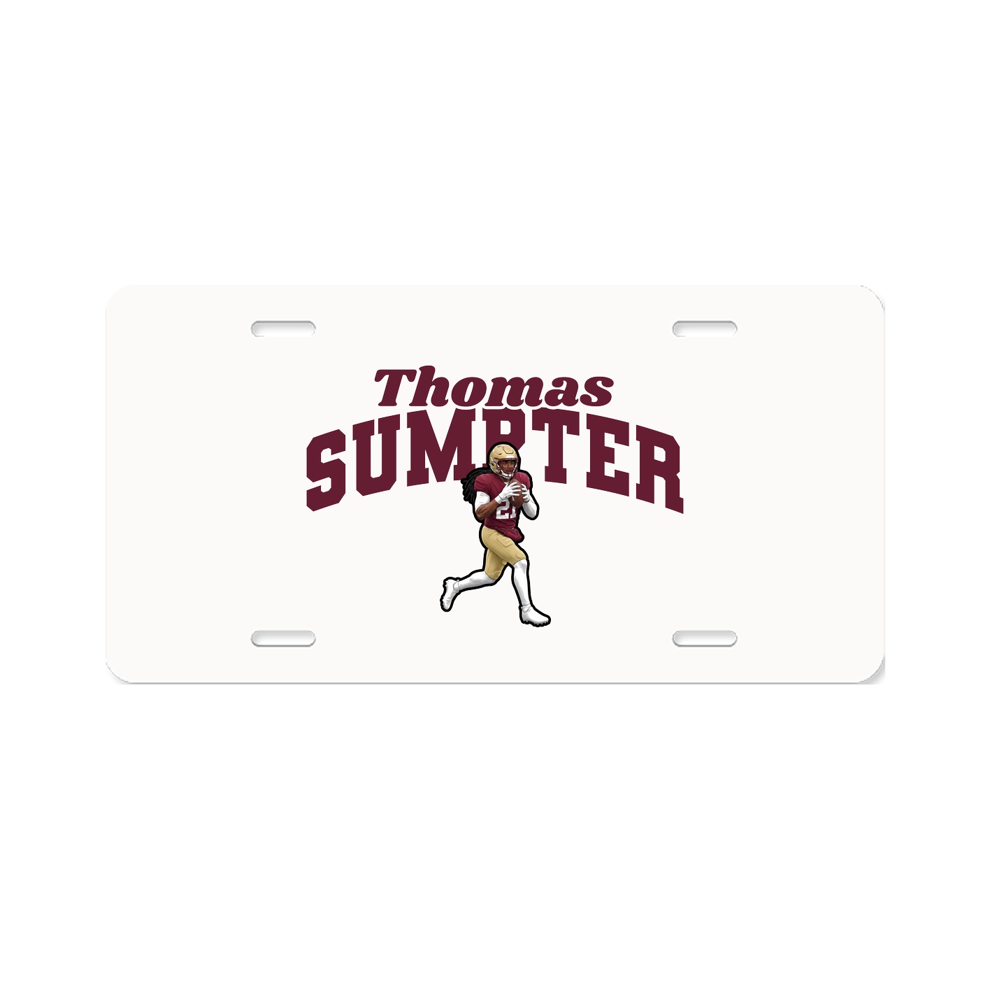 License Plate — Signature Arch in Classic