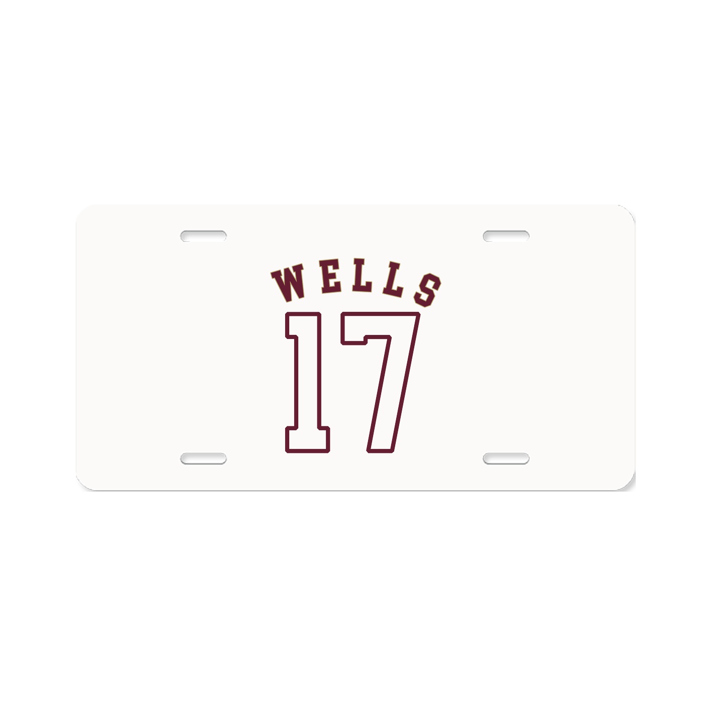 License Plate — Shirsey Arch in Classic
