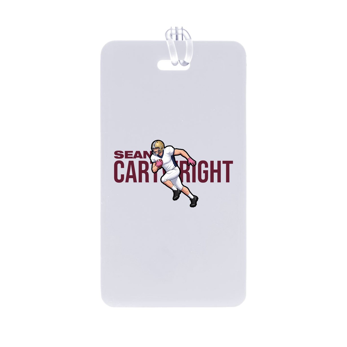 Bag Tag — Player Name in Classic