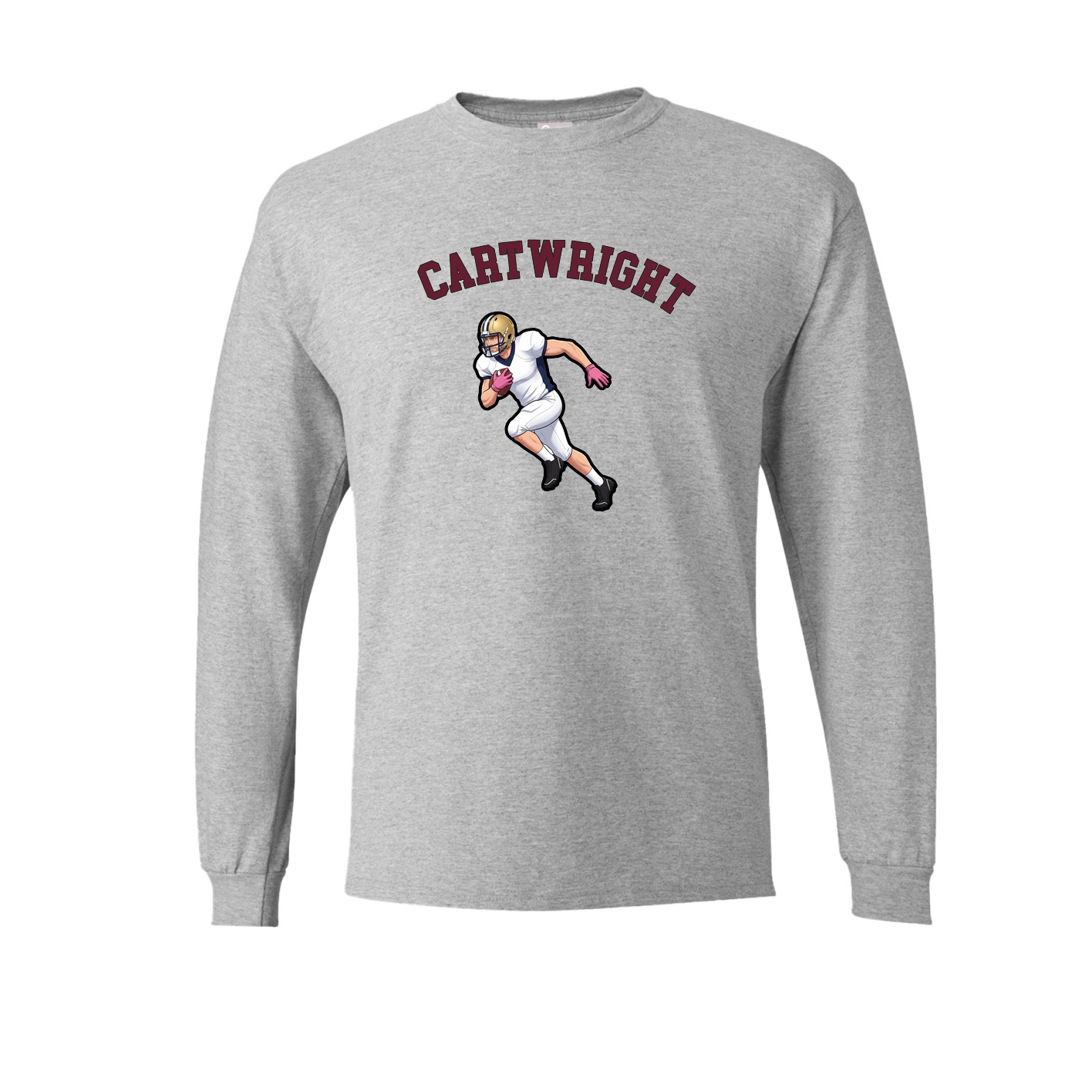 Long Sleeve Tee — Shirsey Arch in Grey