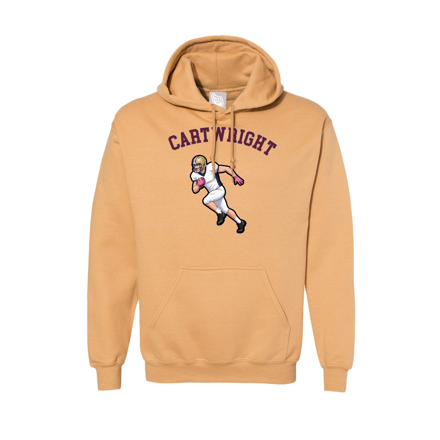 Hoodie — Shirsey Arch in Vegas Gold
