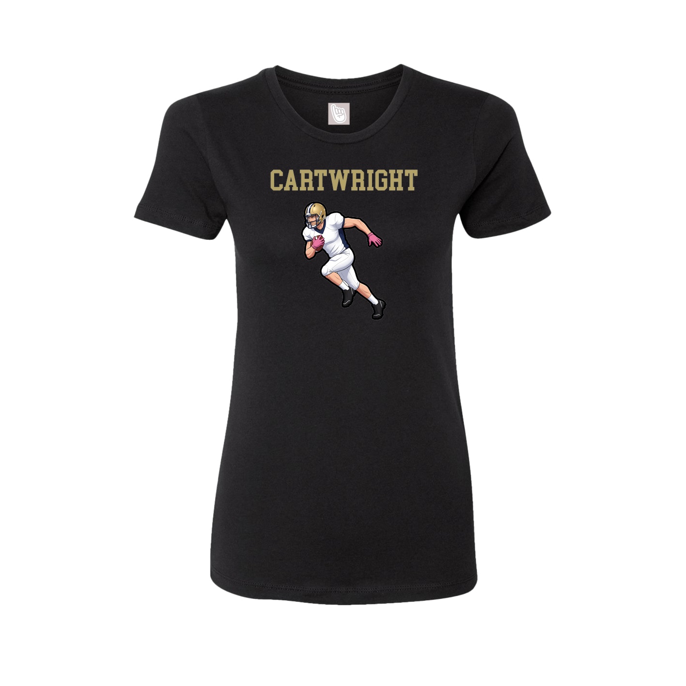 Fitted Women's Tee — Shirsey in Black