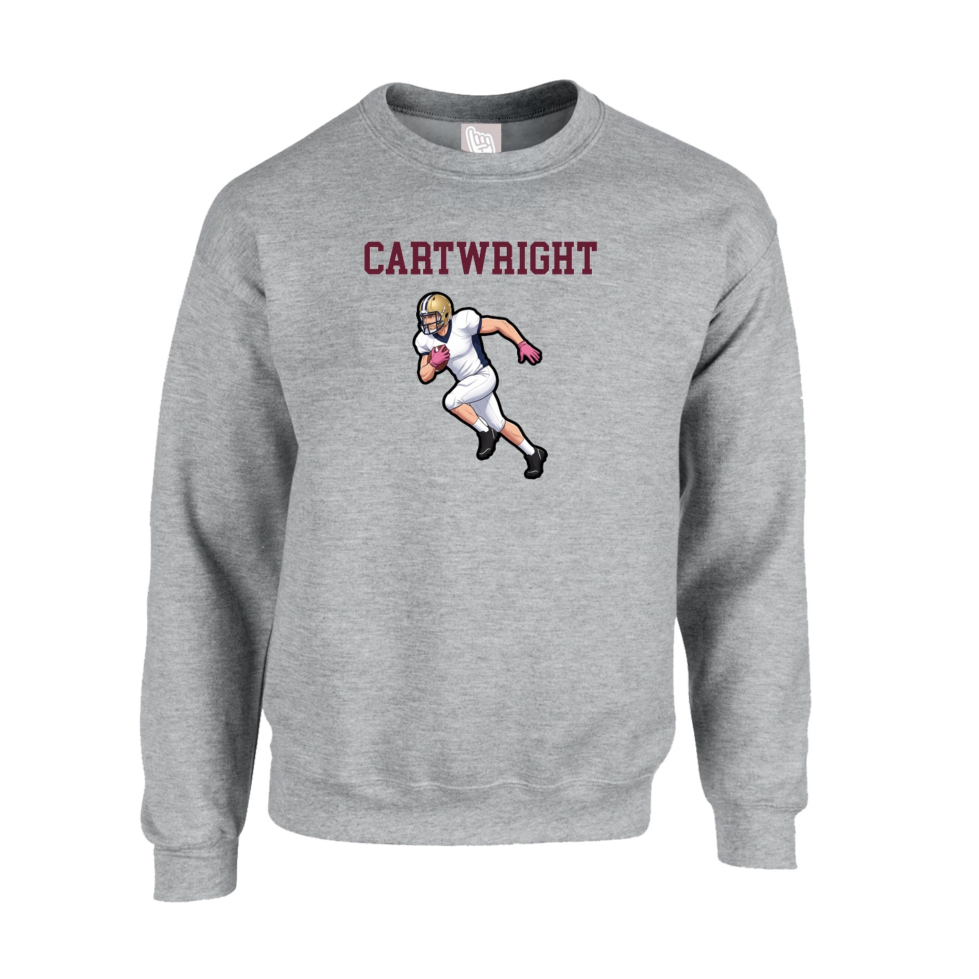 Fleece Crew — Shirsey in Grey