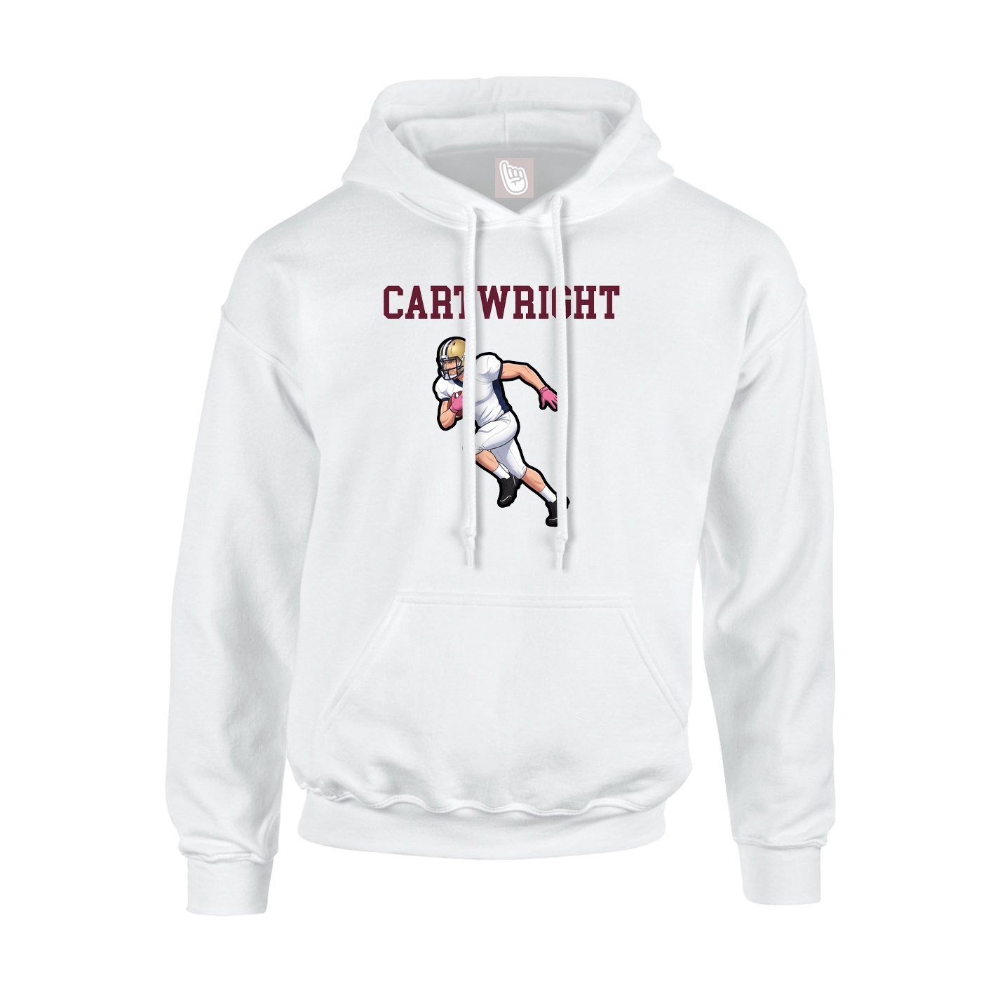 Youth Hoodie — Shirsey in White