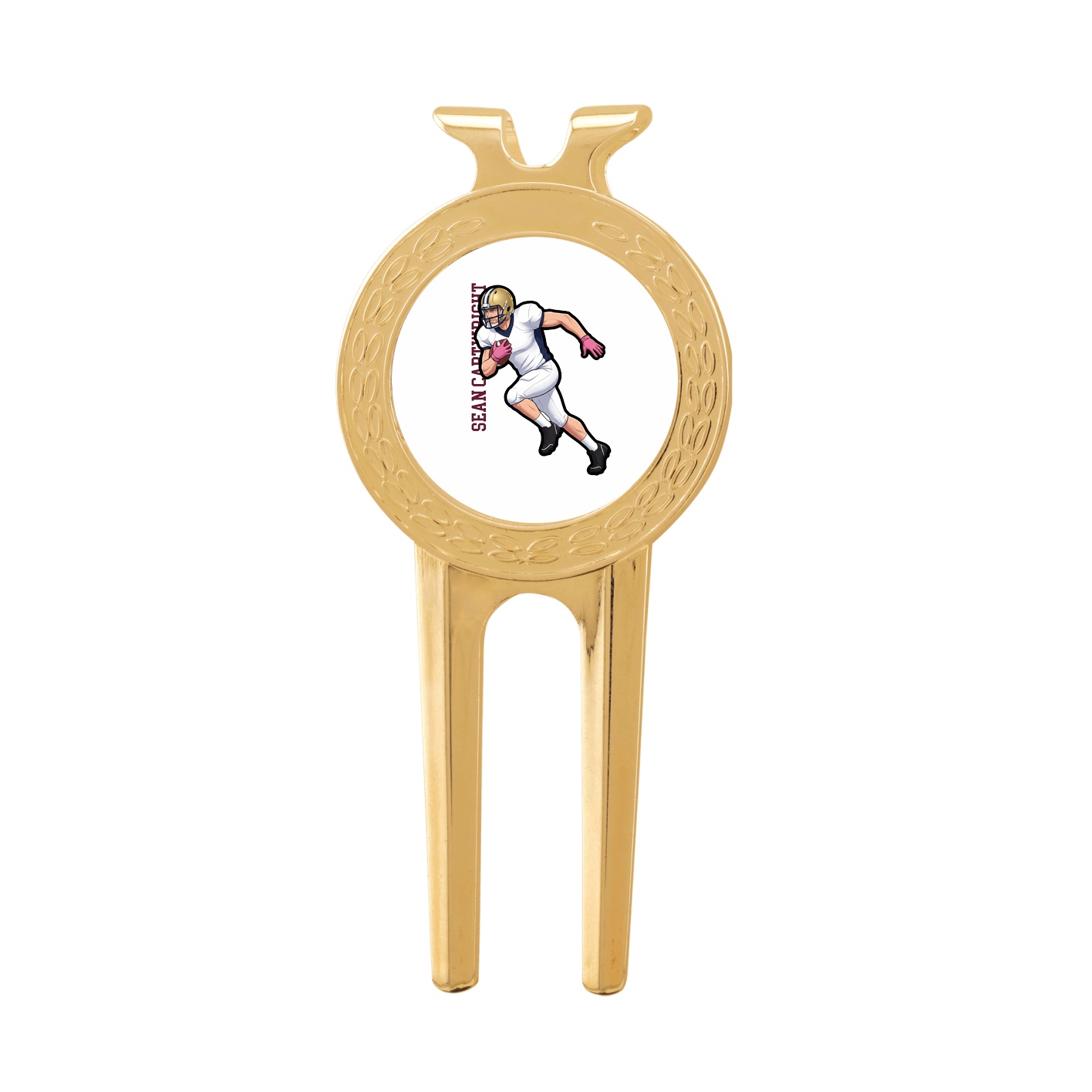 Divot Tool with Ball Marker — Name Vertical in Classic