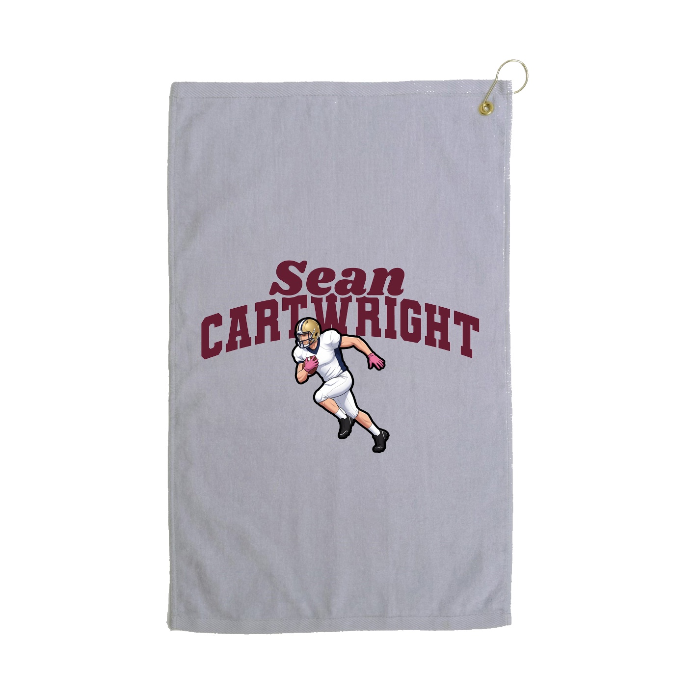 Golf Towel — Signature Arch in Grey