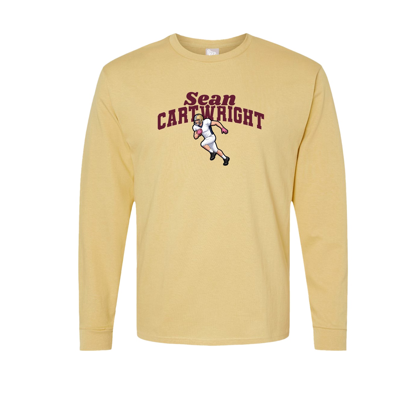 Long Sleeve Tee — Signature Arch in Vegas Gold