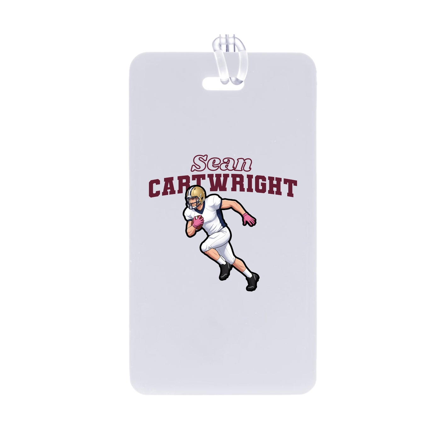Bag Tag — Name Arch in Classic