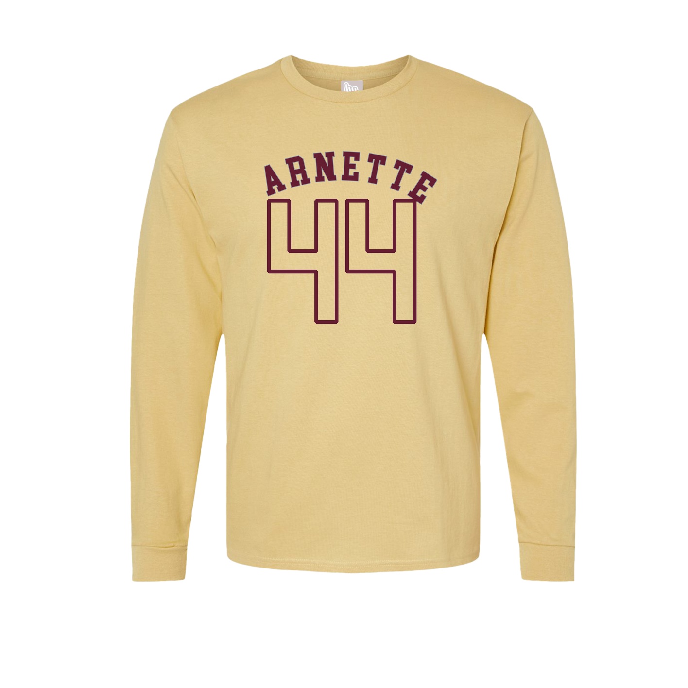 Long Sleeve Tee — Shirsey Arch in Vegas Gold