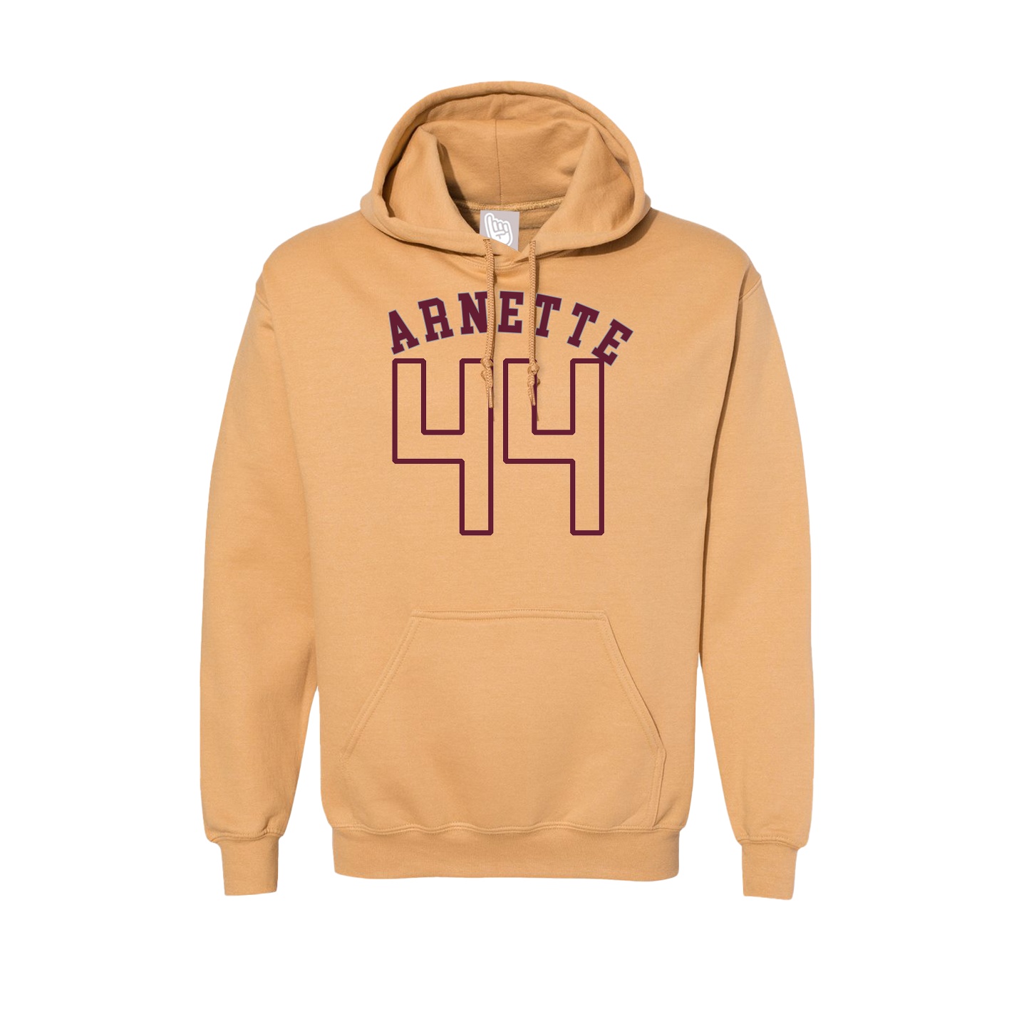 Hoodie — Shirsey Arch in Vegas Gold