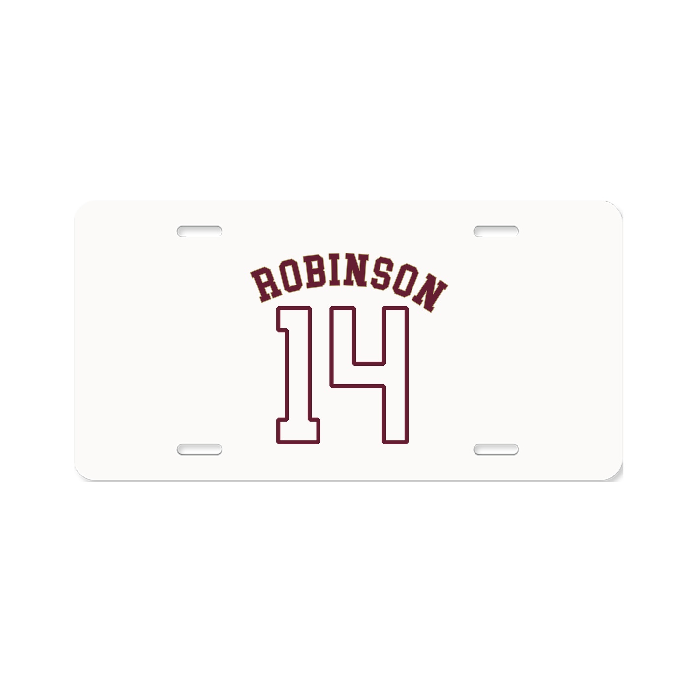 License Plate — Shirsey Arch in Classic