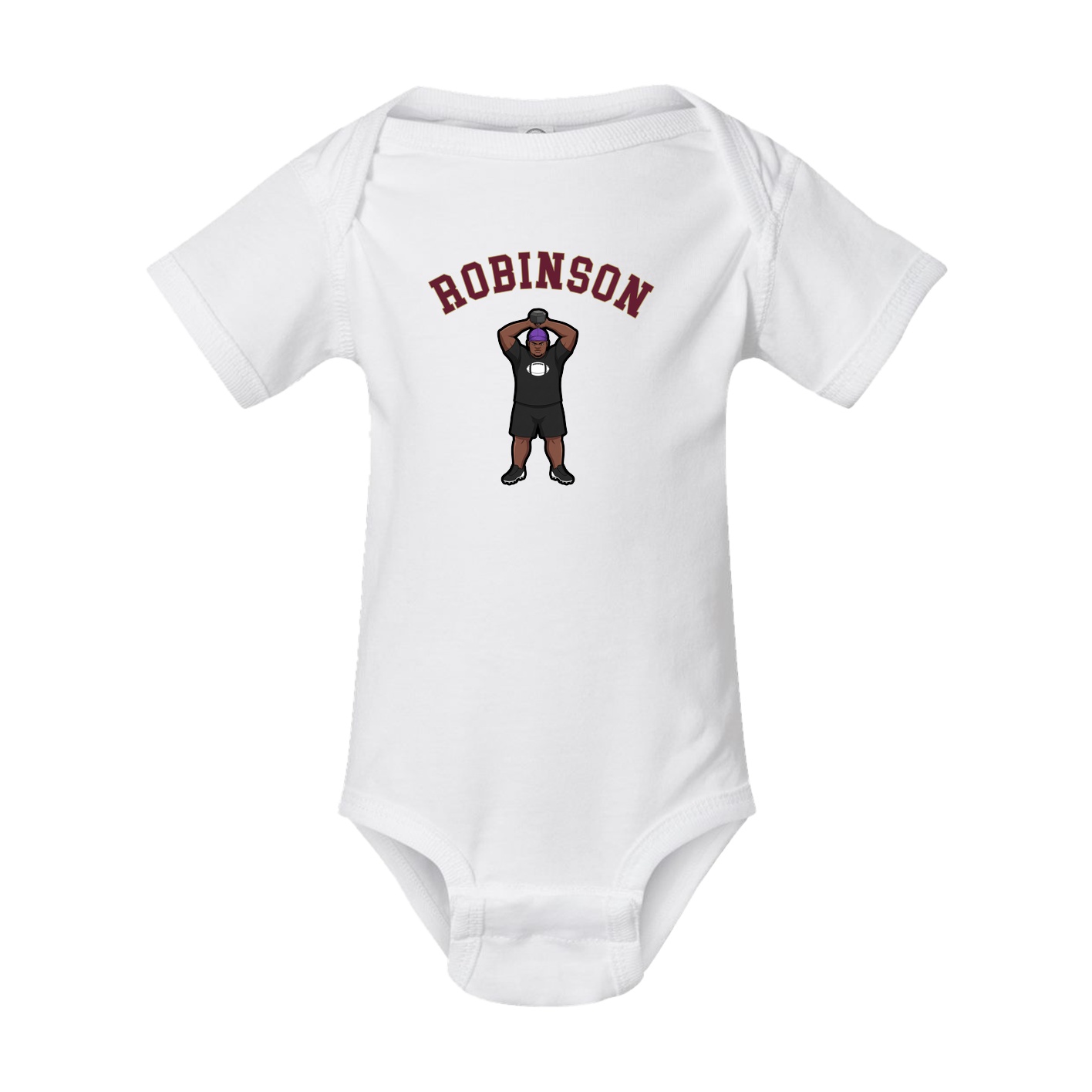 Baby Onesie — Shirsey Arch in White
