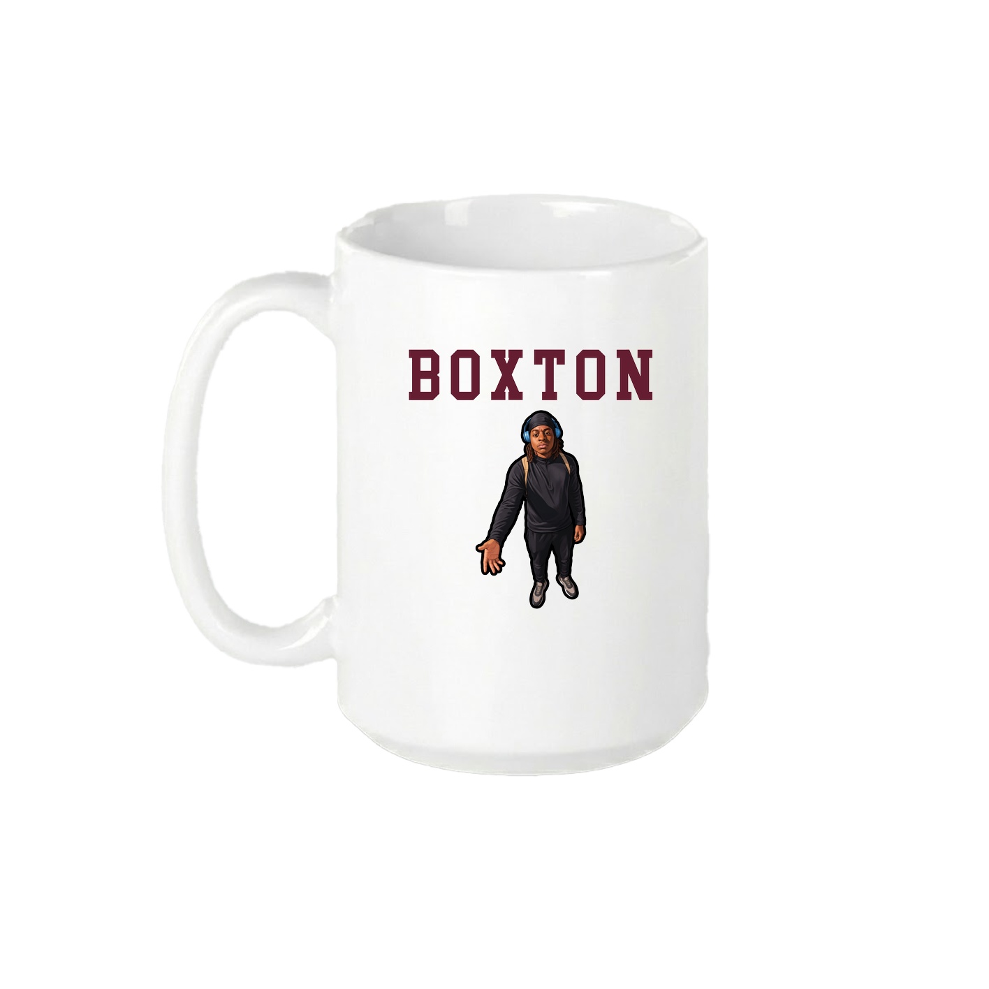 15oz Coffee Mug — Shirsey in White