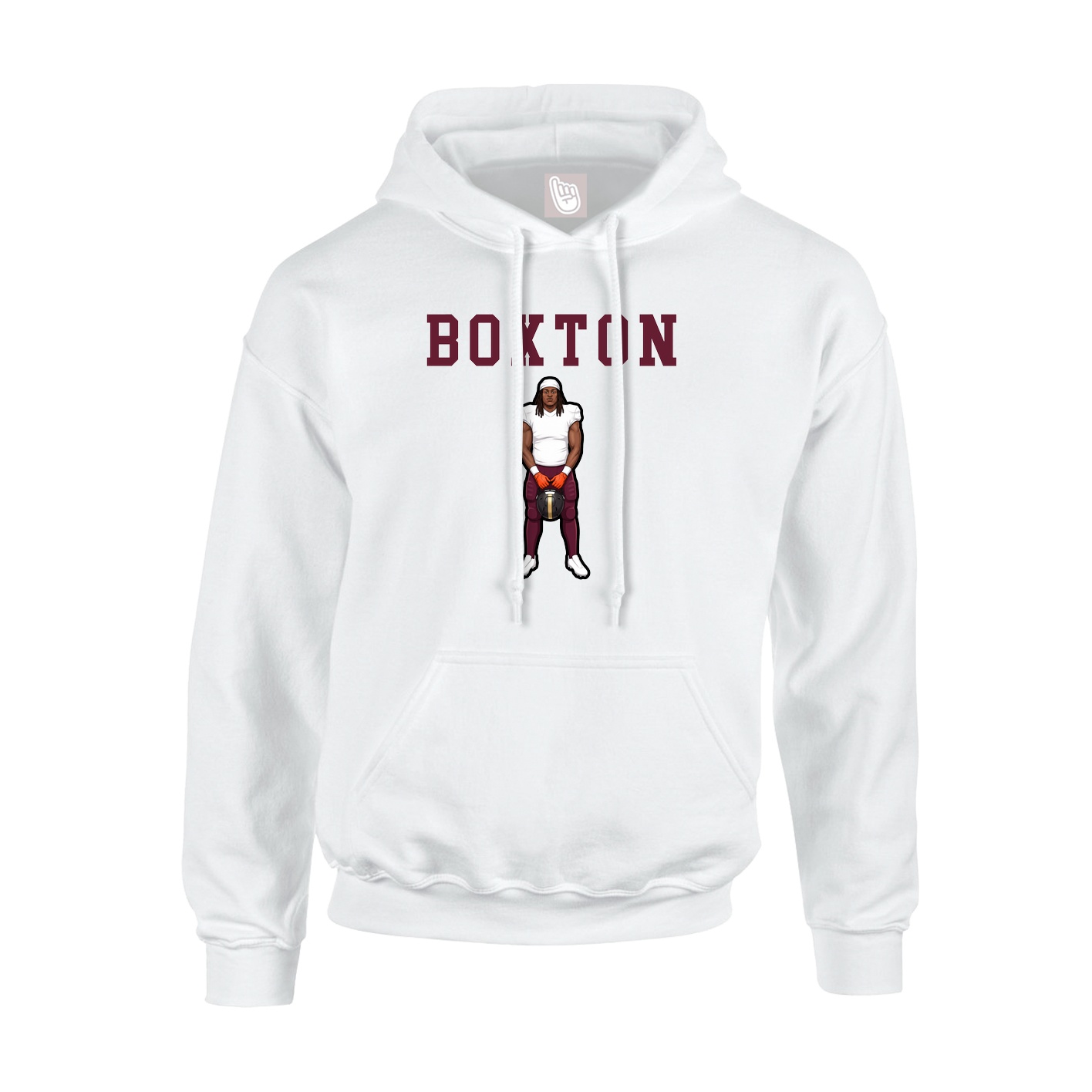 Hoodie — Shirsey in White