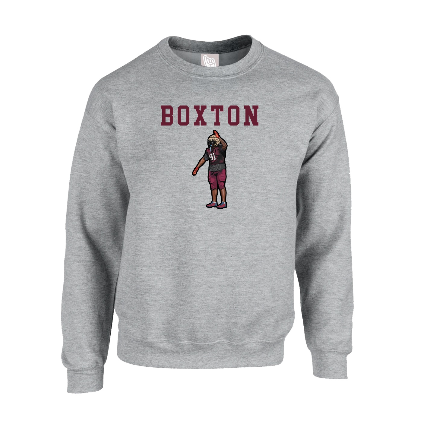 Fleece Crew — Shirsey in Grey