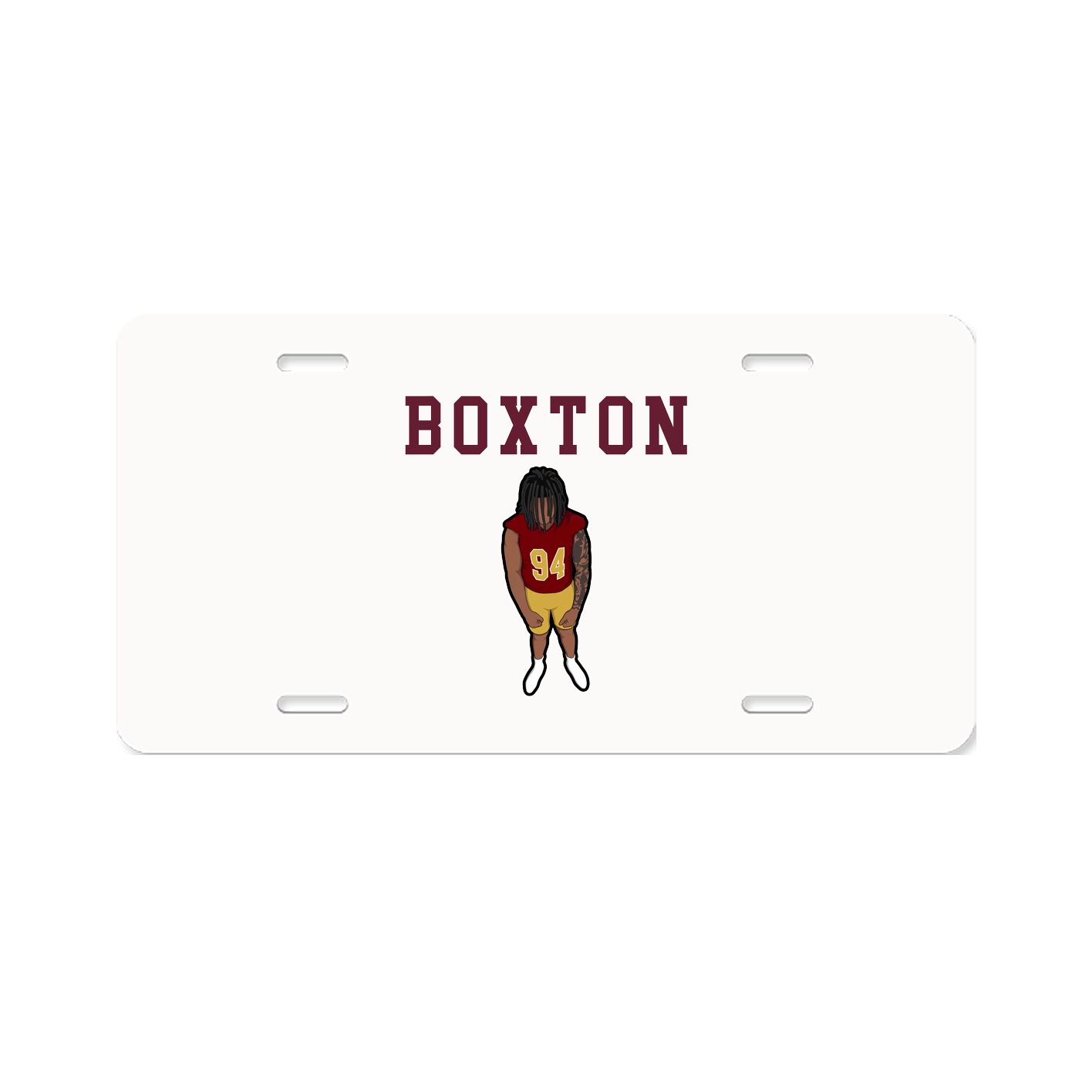 License Plate — Shirsey in Classic