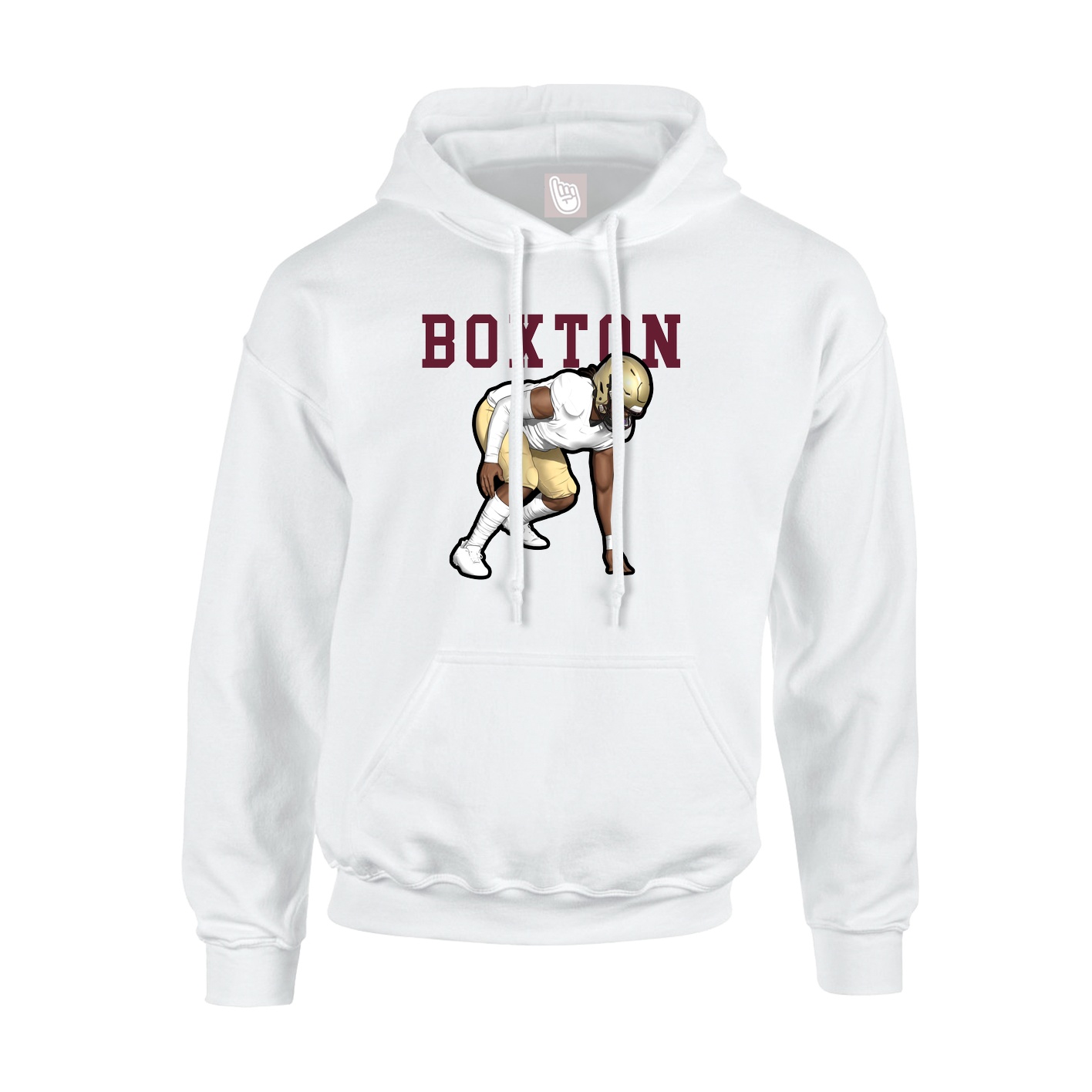 Youth Hoodie — Shirsey in White