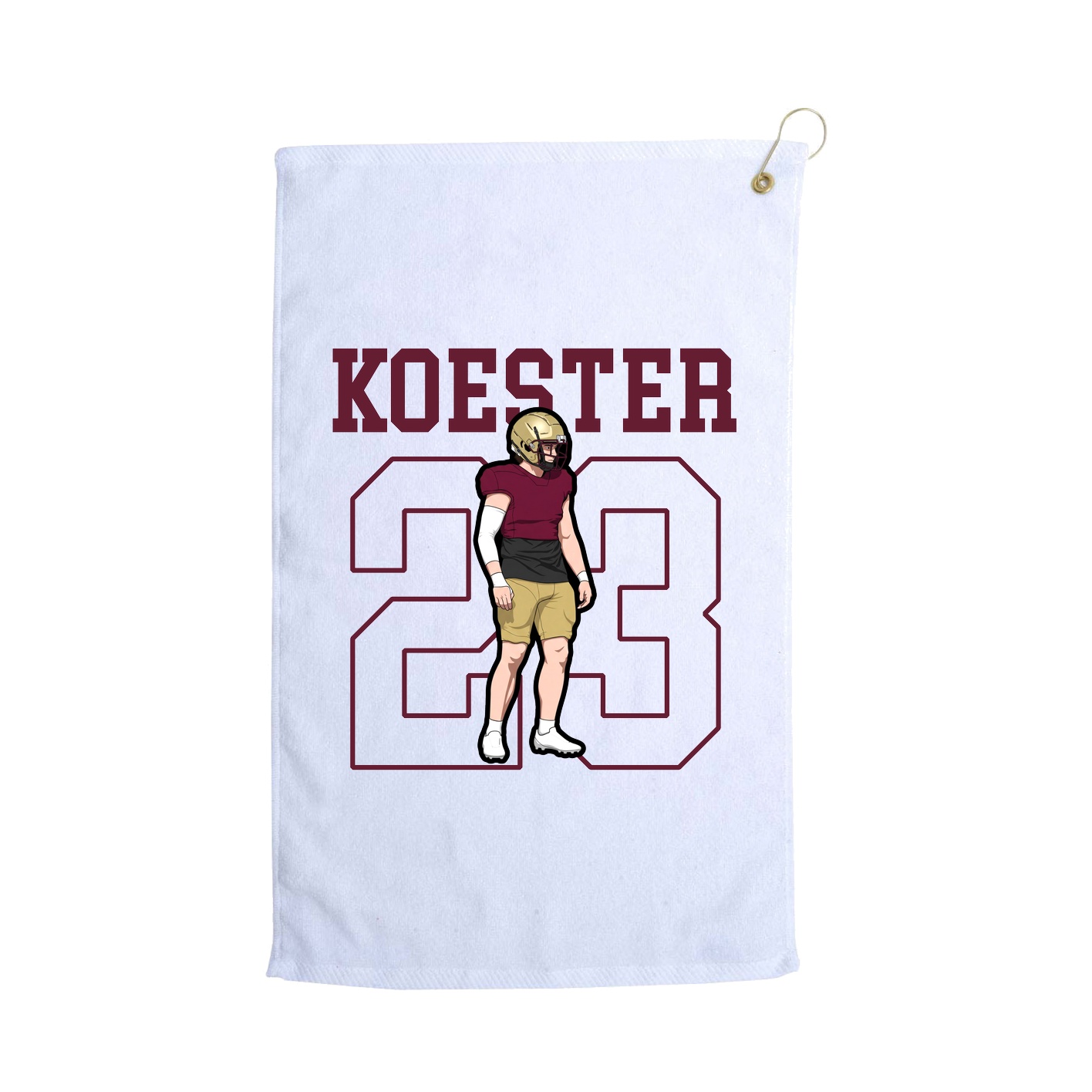Terry Velour Golf Towel