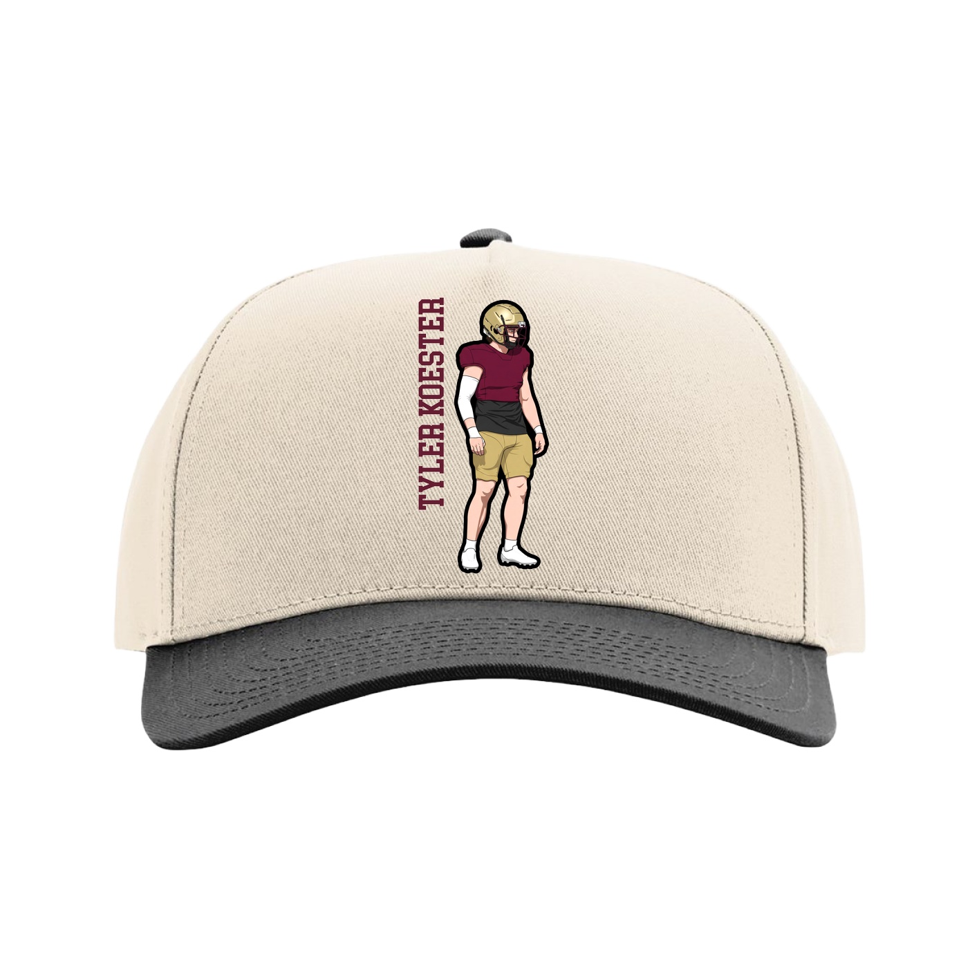 Full Fabric Five-Panel Champ Cap
