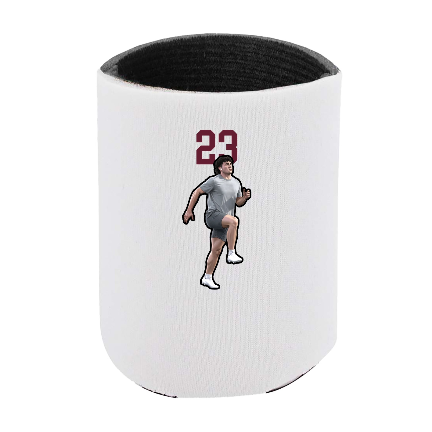 Can Holder — Number Top in White