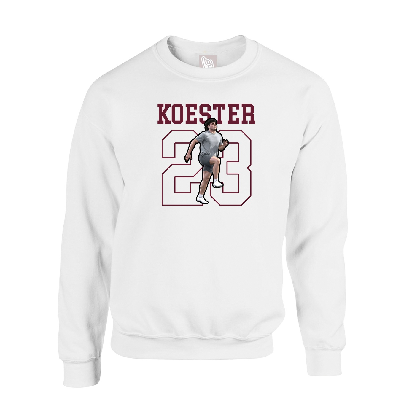 Fleece Crew — Shirsey in White