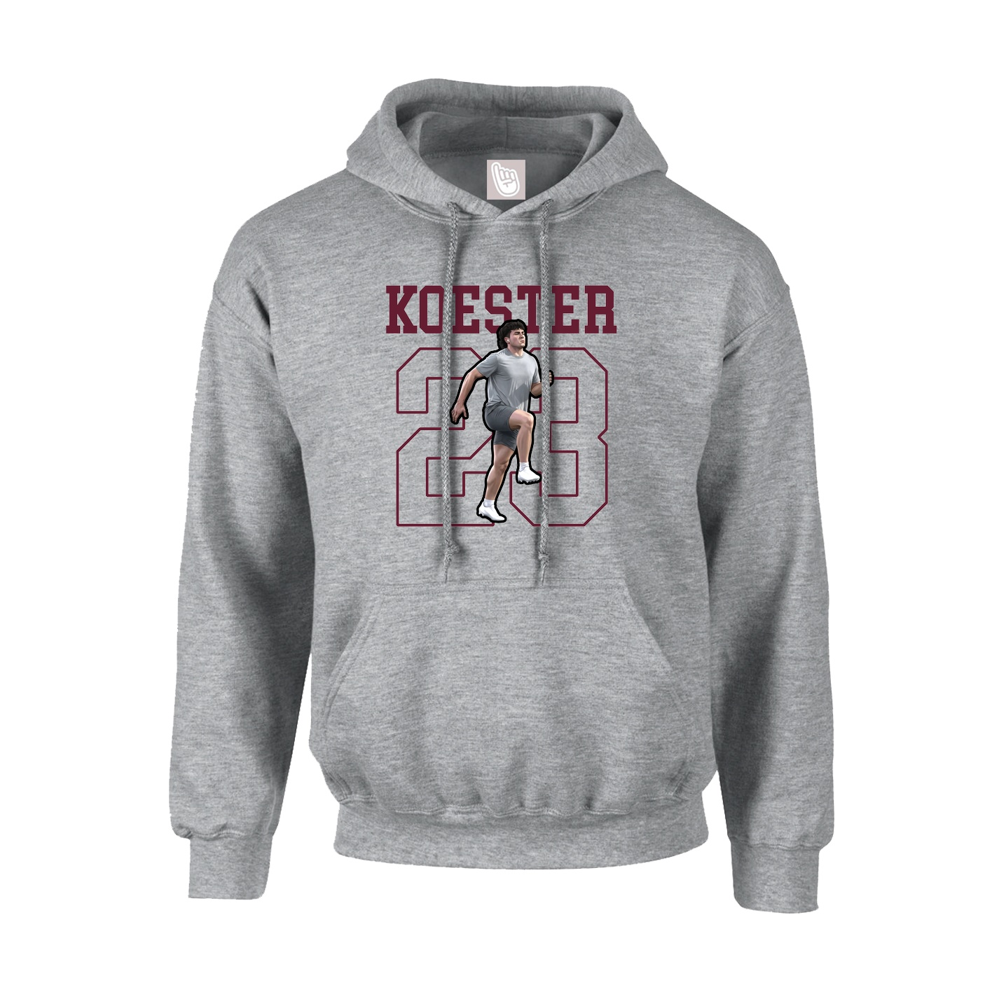 Youth Hoodie — Shirsey in Grey