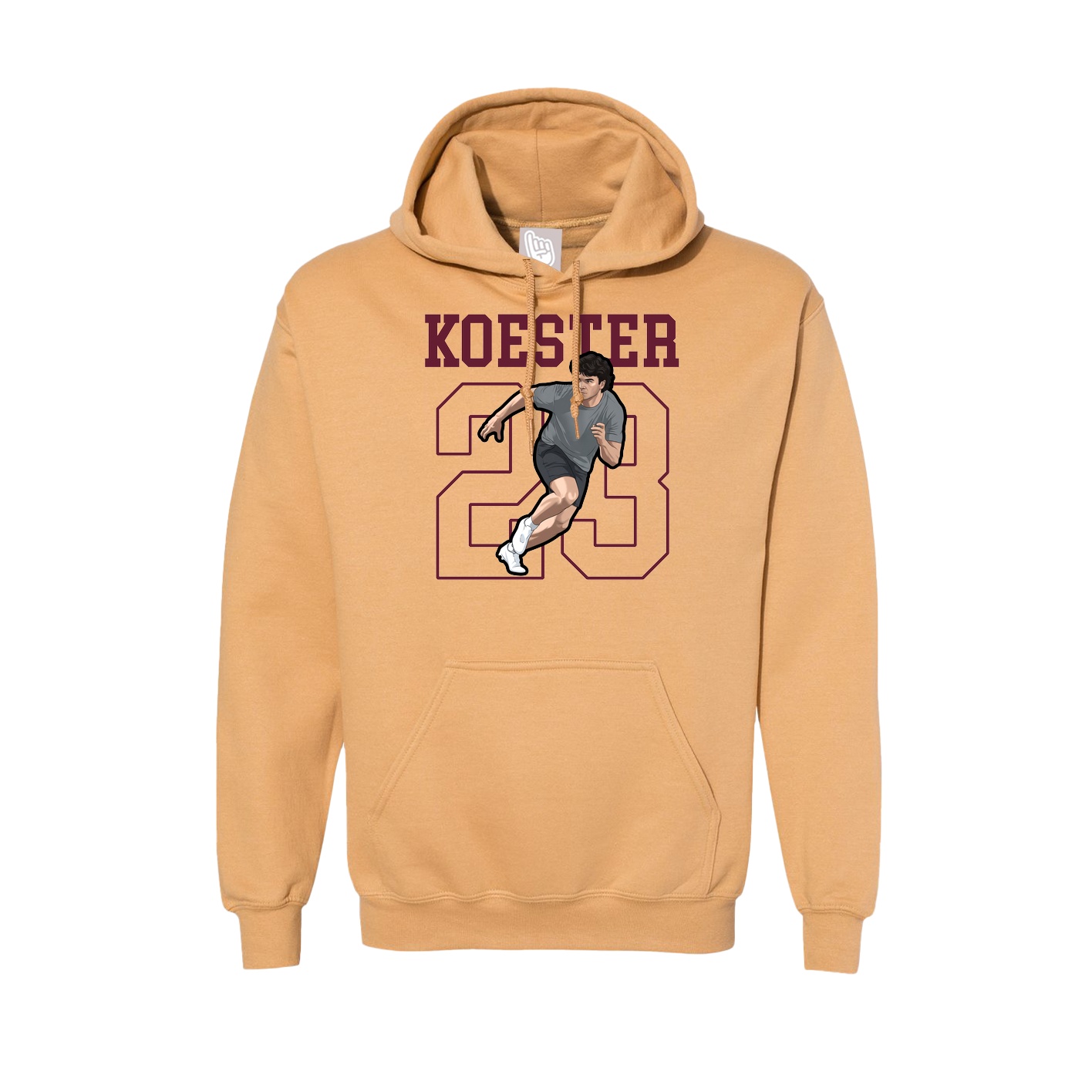Hoodie — Shirsey in Vegas Gold
