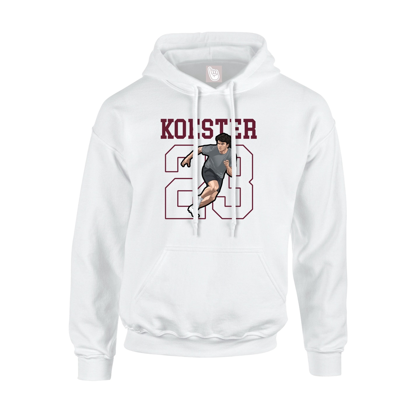 Youth Hoodie — Shirsey in White