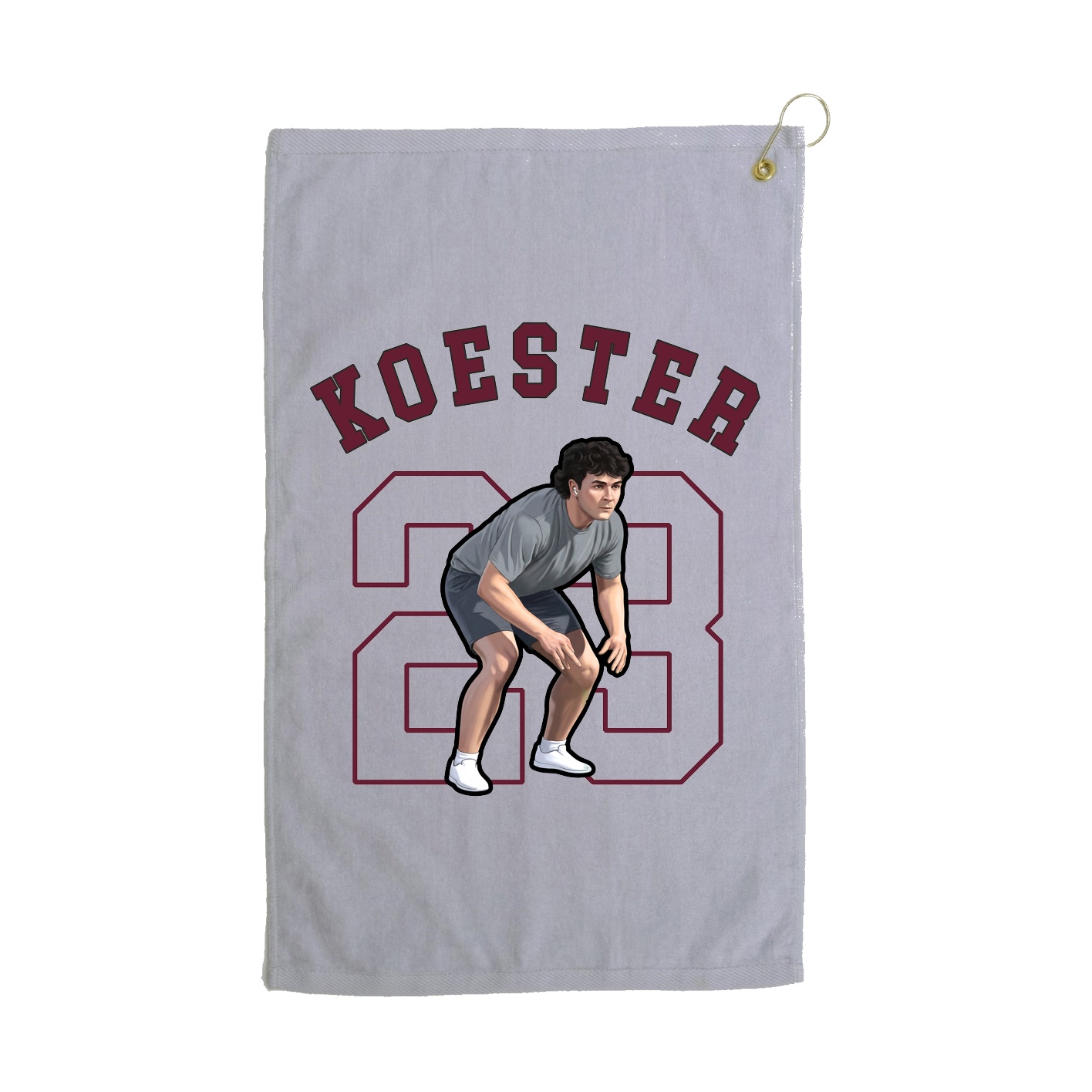 Golf Towel — Shirsey Arch in Grey
