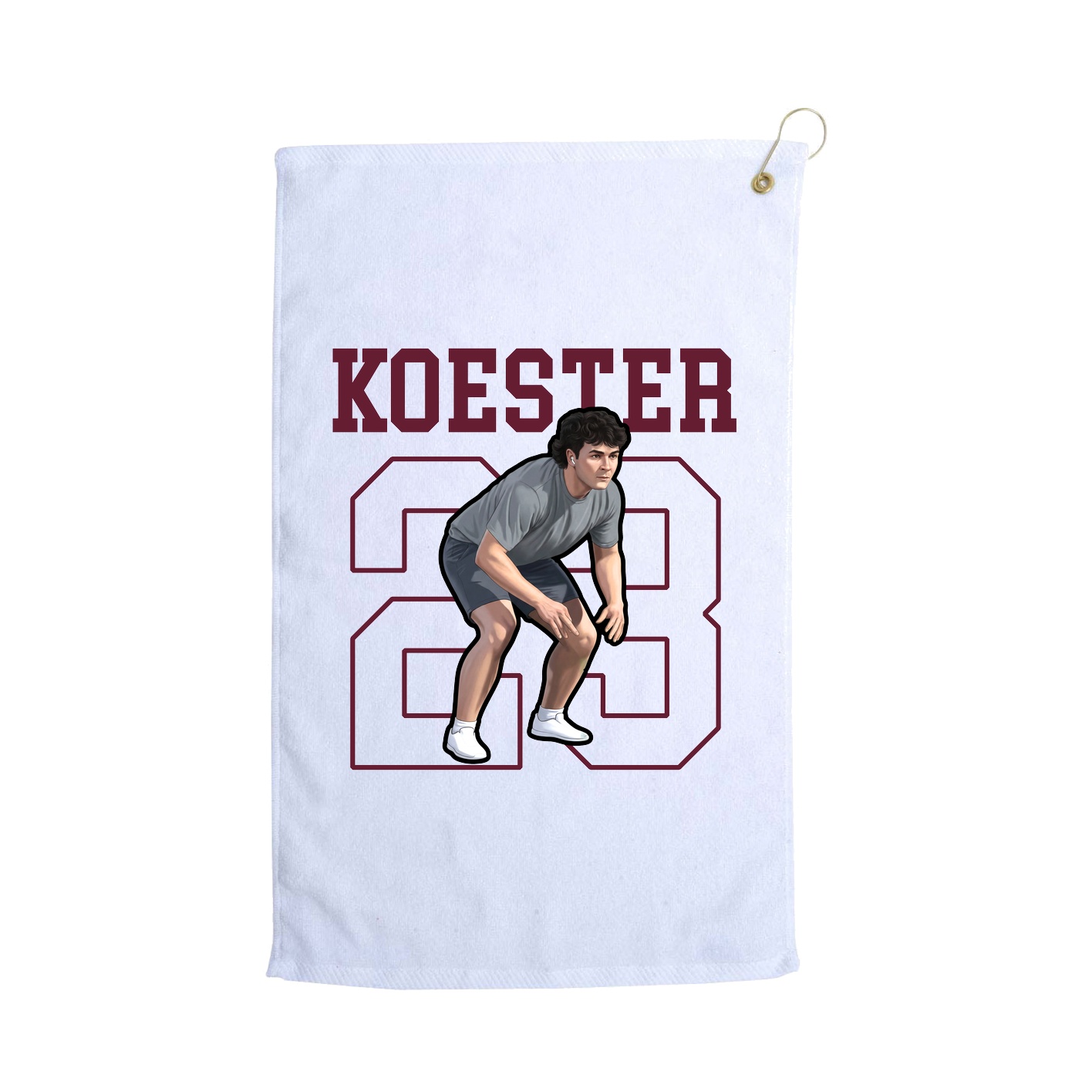 Golf Towel — Shirsey in White