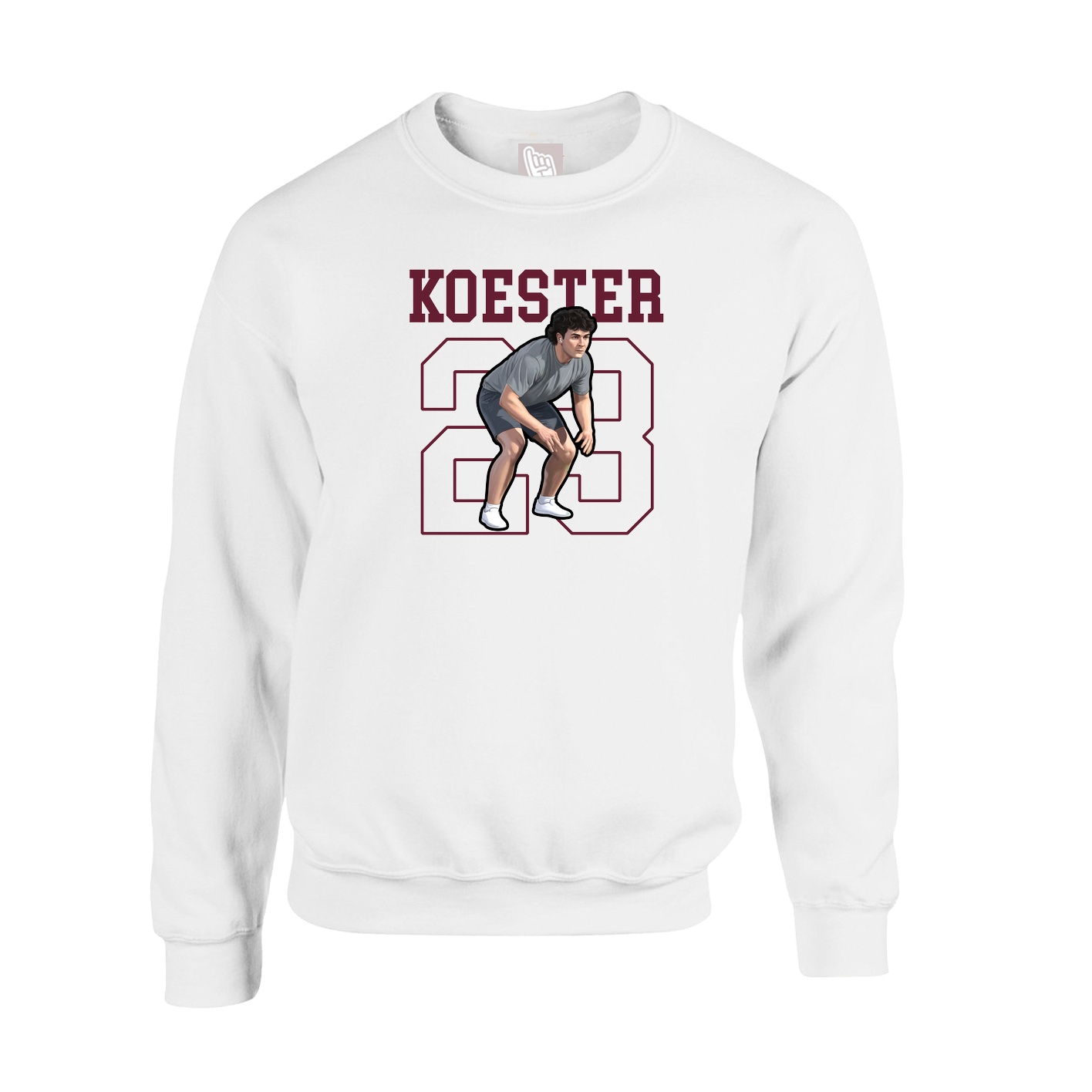 Fleece Crew — Shirsey in White