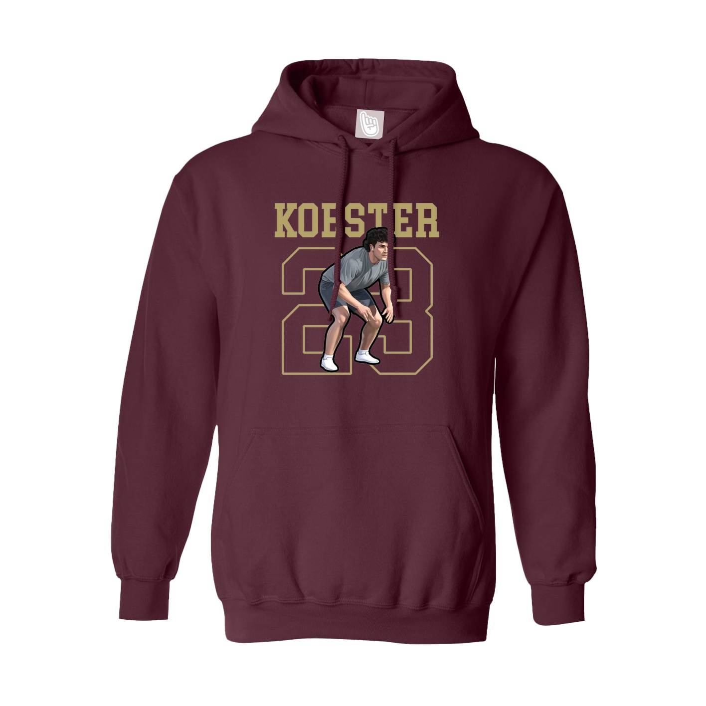 Youth Hoodie — Shirsey in Maroon