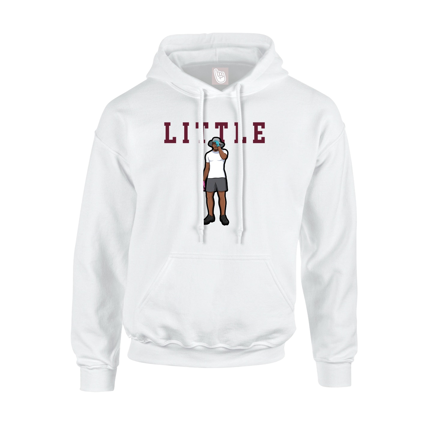 Youth Hoodie — Shirsey in White