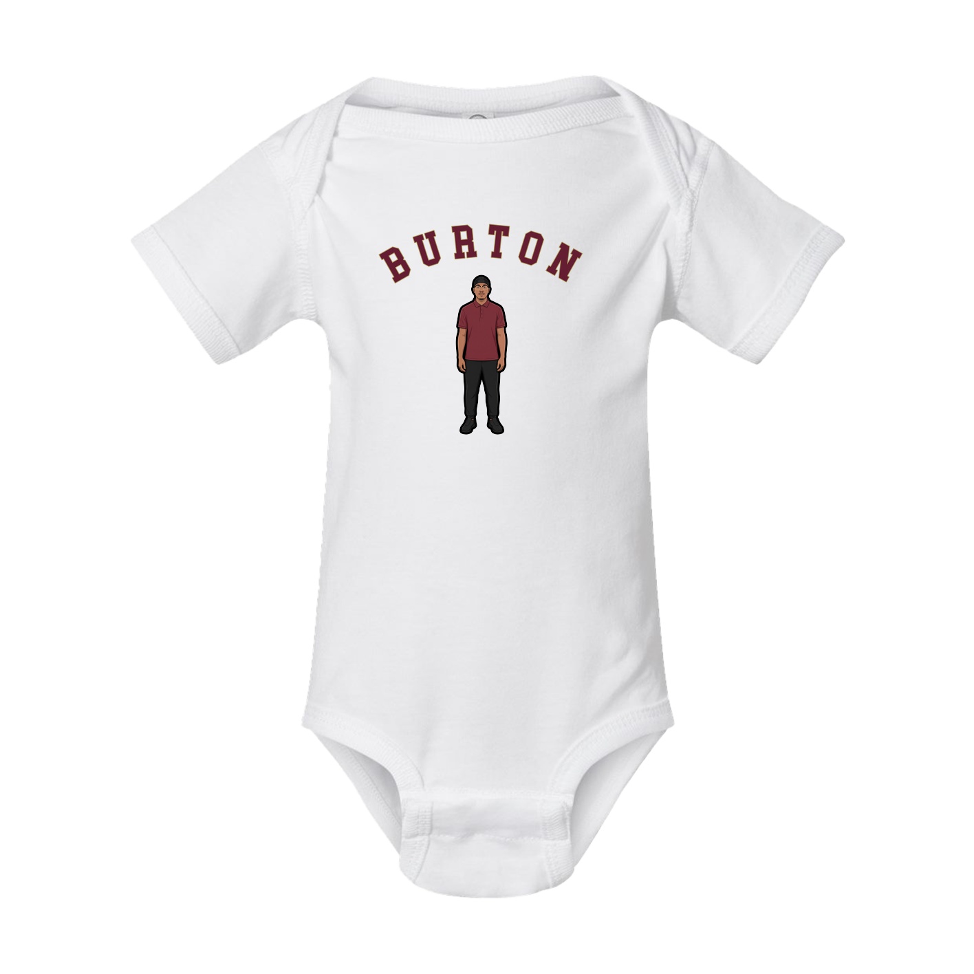 Baby Onesie — Shirsey Arch in White