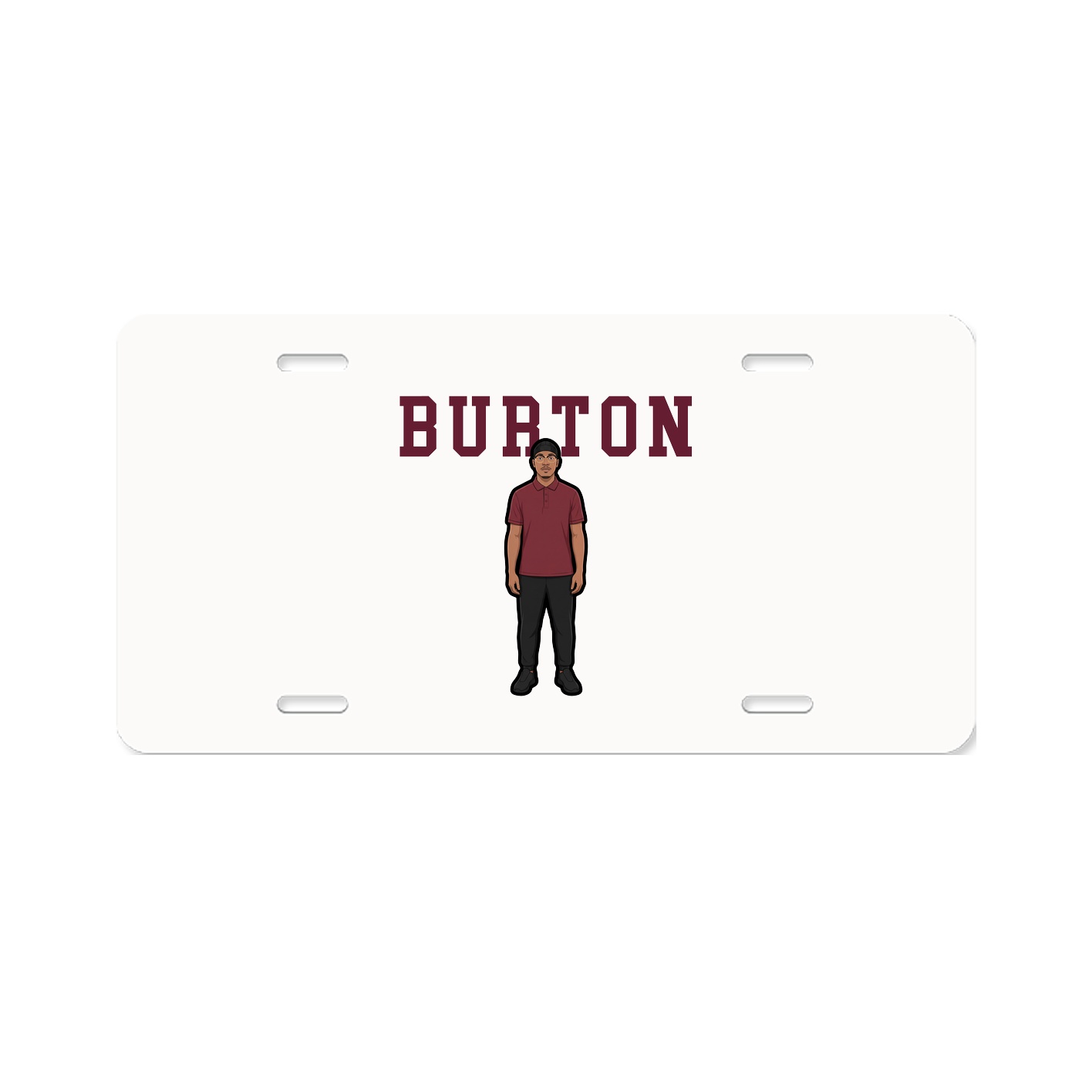 License Plate — Shirsey in Classic
