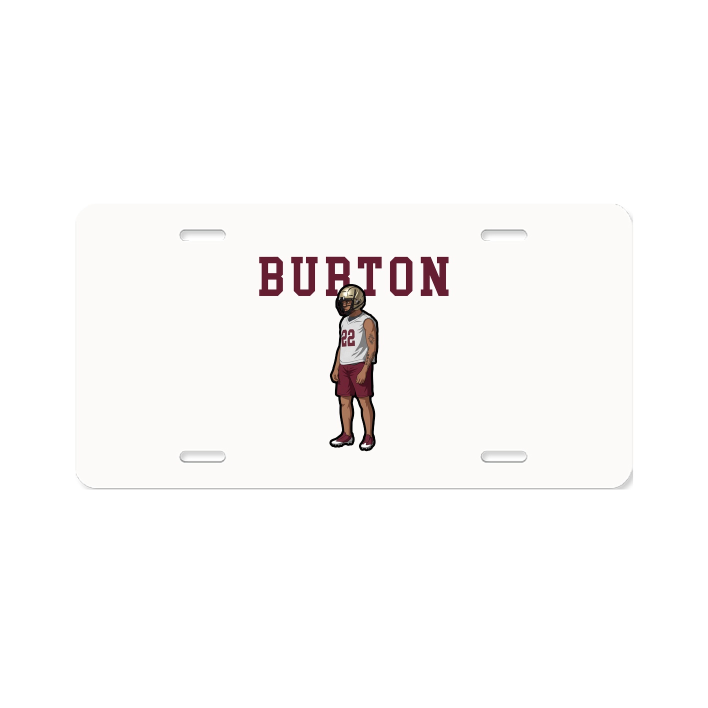 License Plate — Shirsey in Classic