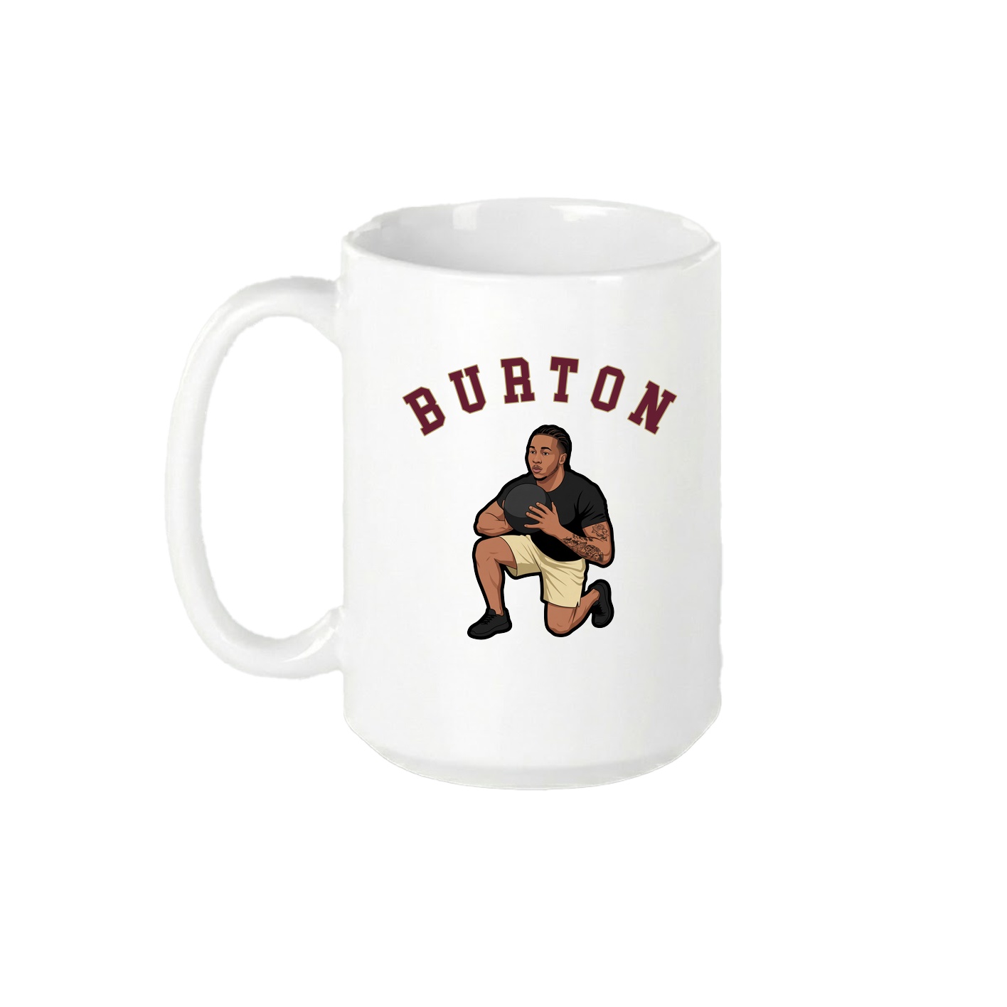 15oz Coffee Mug — Shirsey Arch in White
