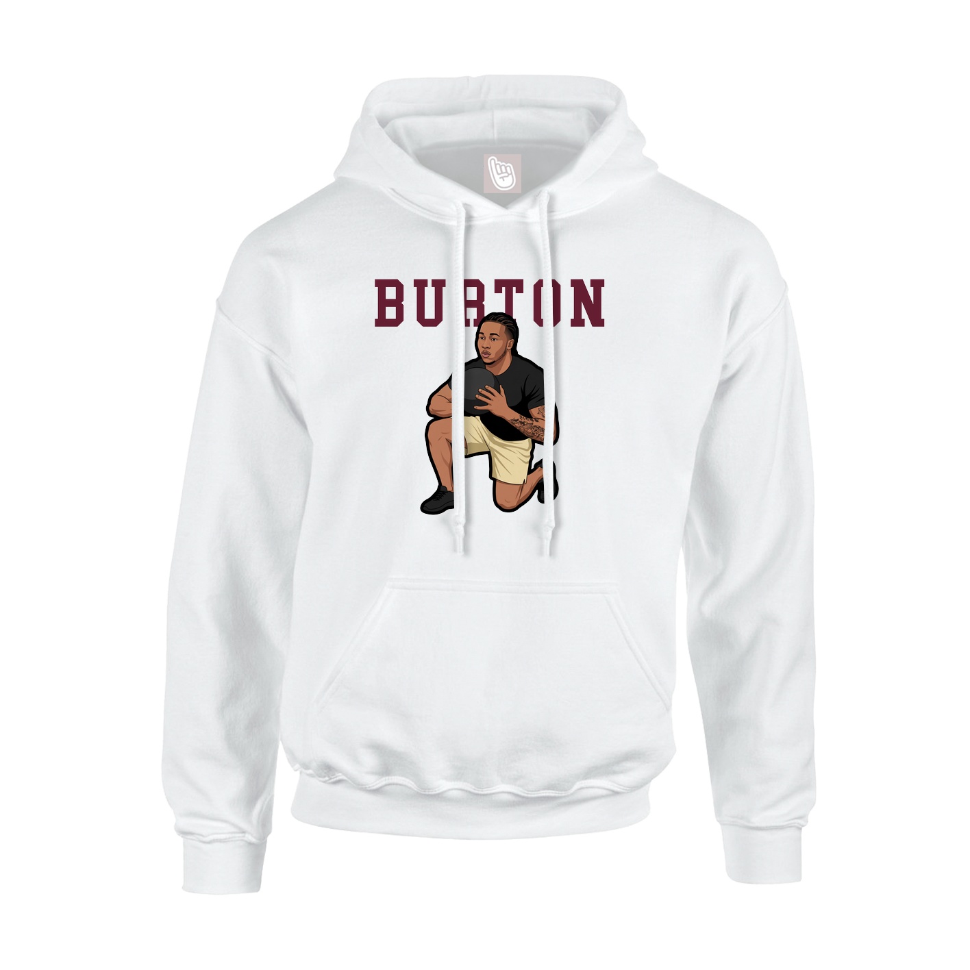 Youth Hoodie — Shirsey in White